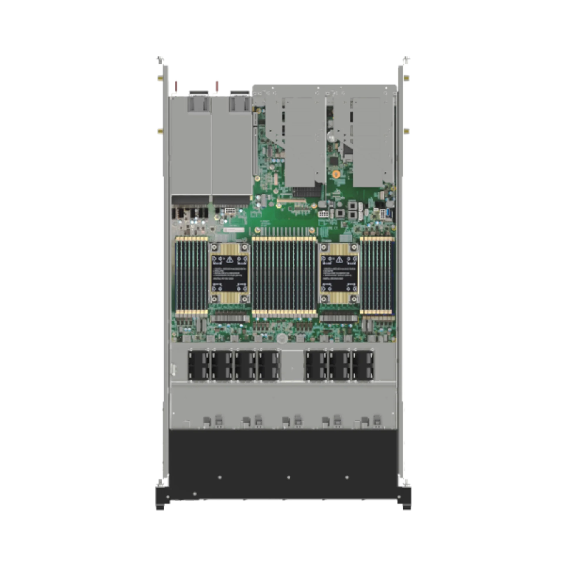 Серверная платформа Rikor 2U ProServer RSP7110, до двух процессоров Intel Xeon Scalable 3gen, DDR4, 10x2.5", резервируемый БП