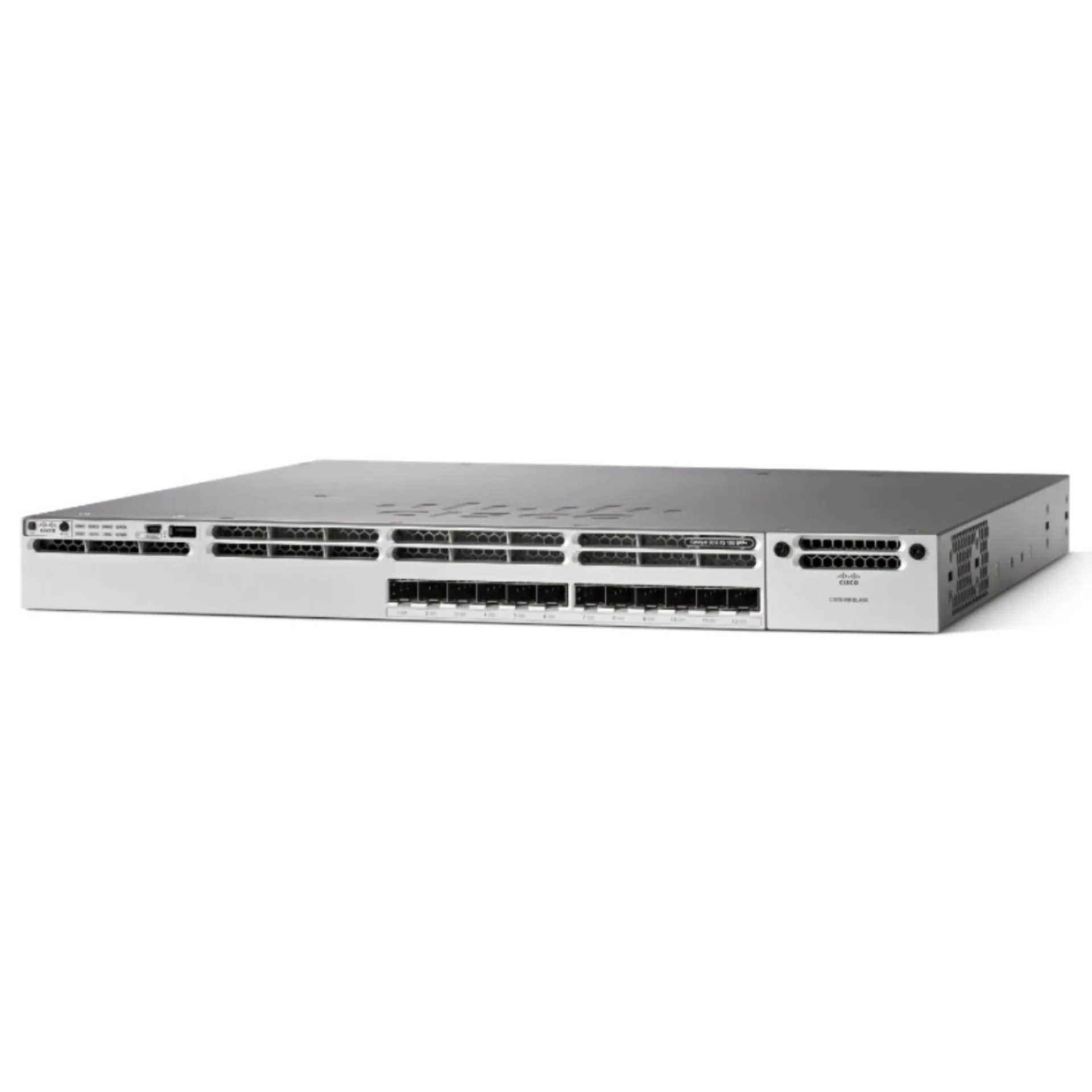 Cisco Catalyst 3850 12 Port 10G Fiber Switch IP Base