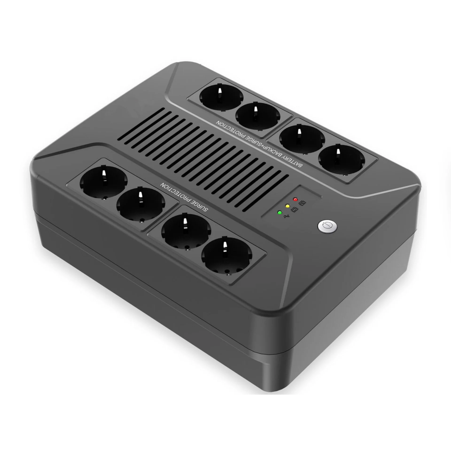 ИБП SNR Line-Interactive,мощность 600  ВА/360  Вт,Schuko,LED  (14758) SNR-UPS-LID-600-LED-PLUS