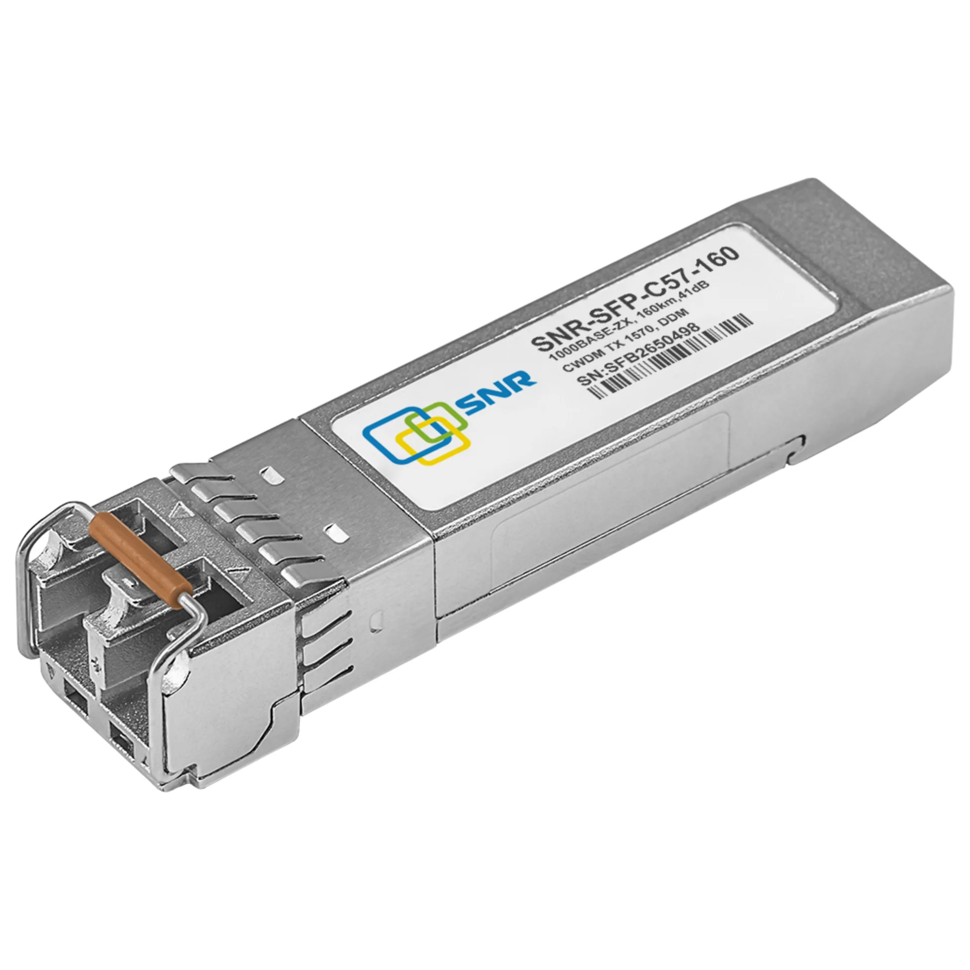 SNR SNR-SFP-C57-160 Модуль SFP CWDM оптический, дальность до 160км (41dB), 1570нм