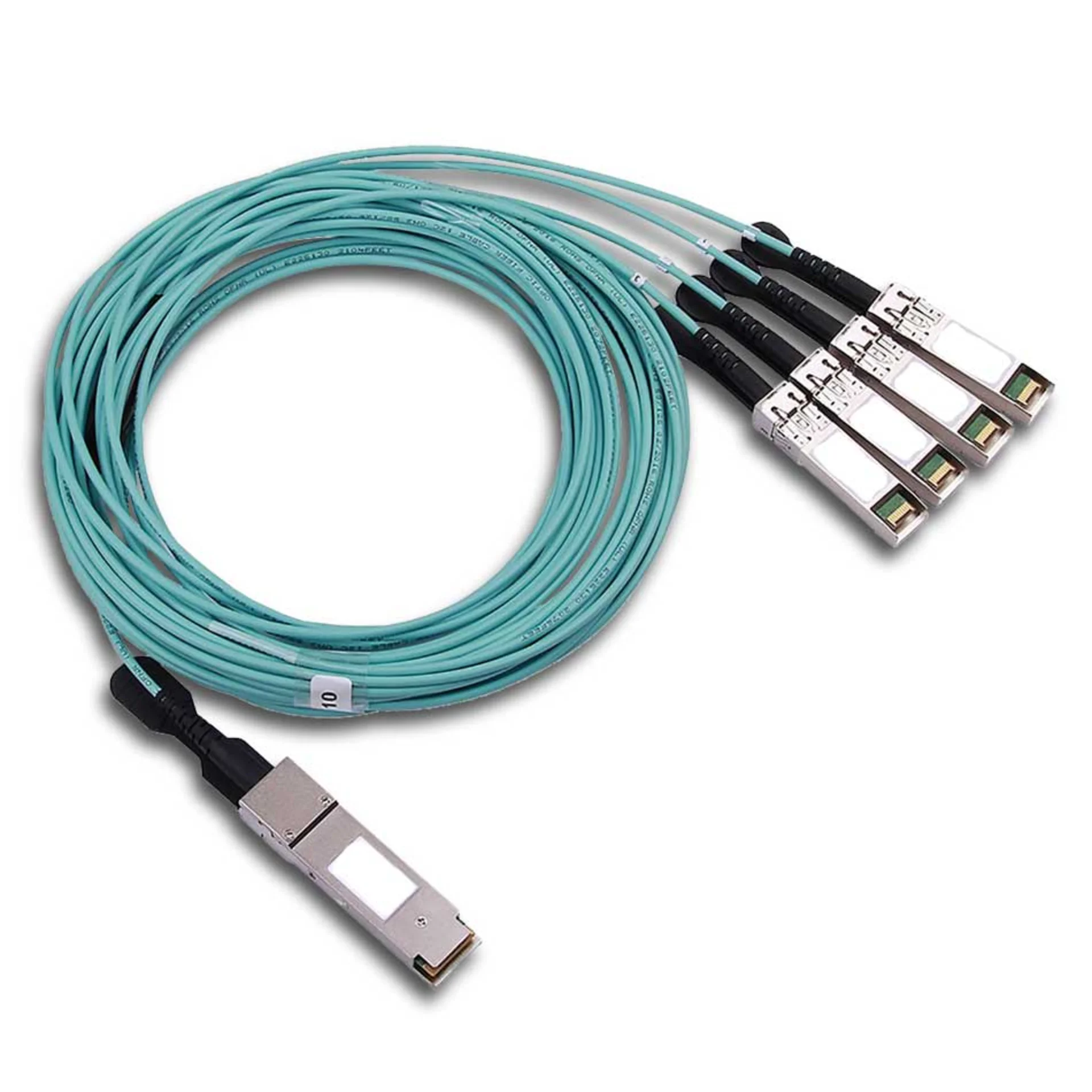 SNR SNR-QSFP28-4xSFP28 - AOC-7 Модуль 100G QSFP28->4xSFP28 AOC, дальность до 7м