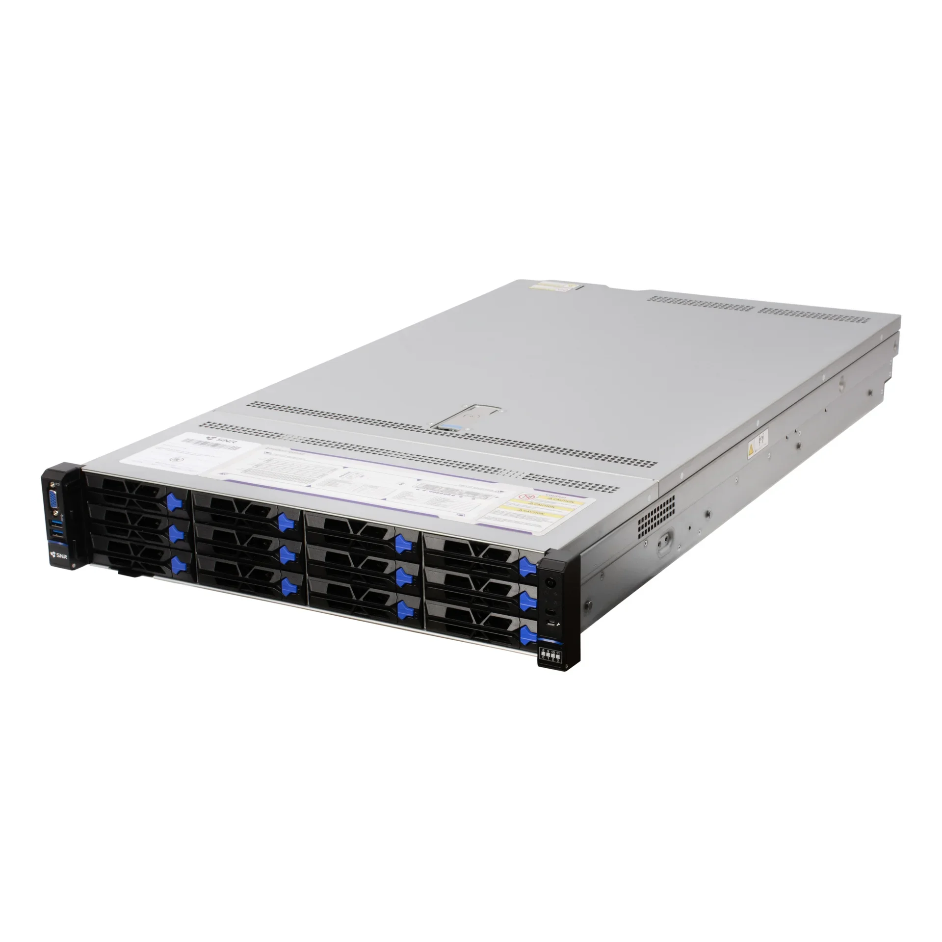 Серверная платформа SNR-SR2412LE-NV, 2U, AMD EPYC Gen4,5, DDR5, 12xHDD, резервируемый БП