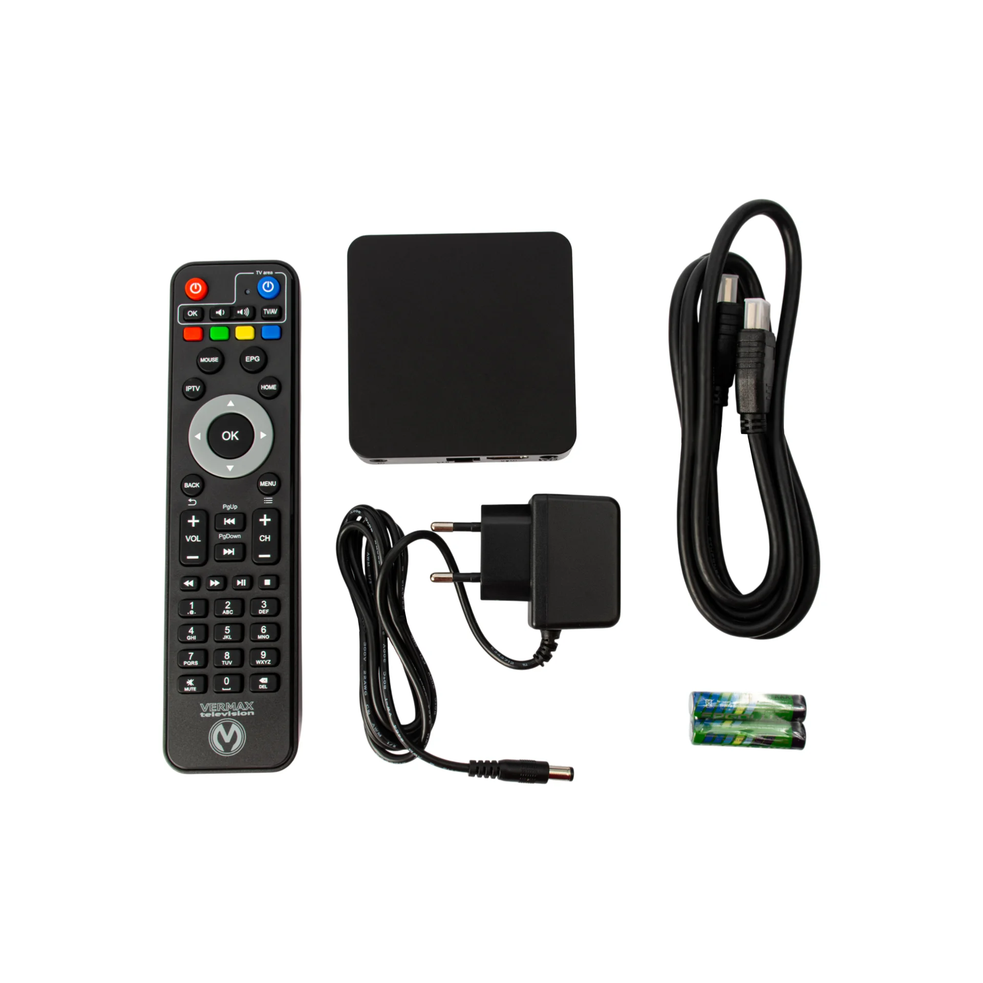 Приставка телевизионная 4K IPTV Vermax UHD250X 24TV project