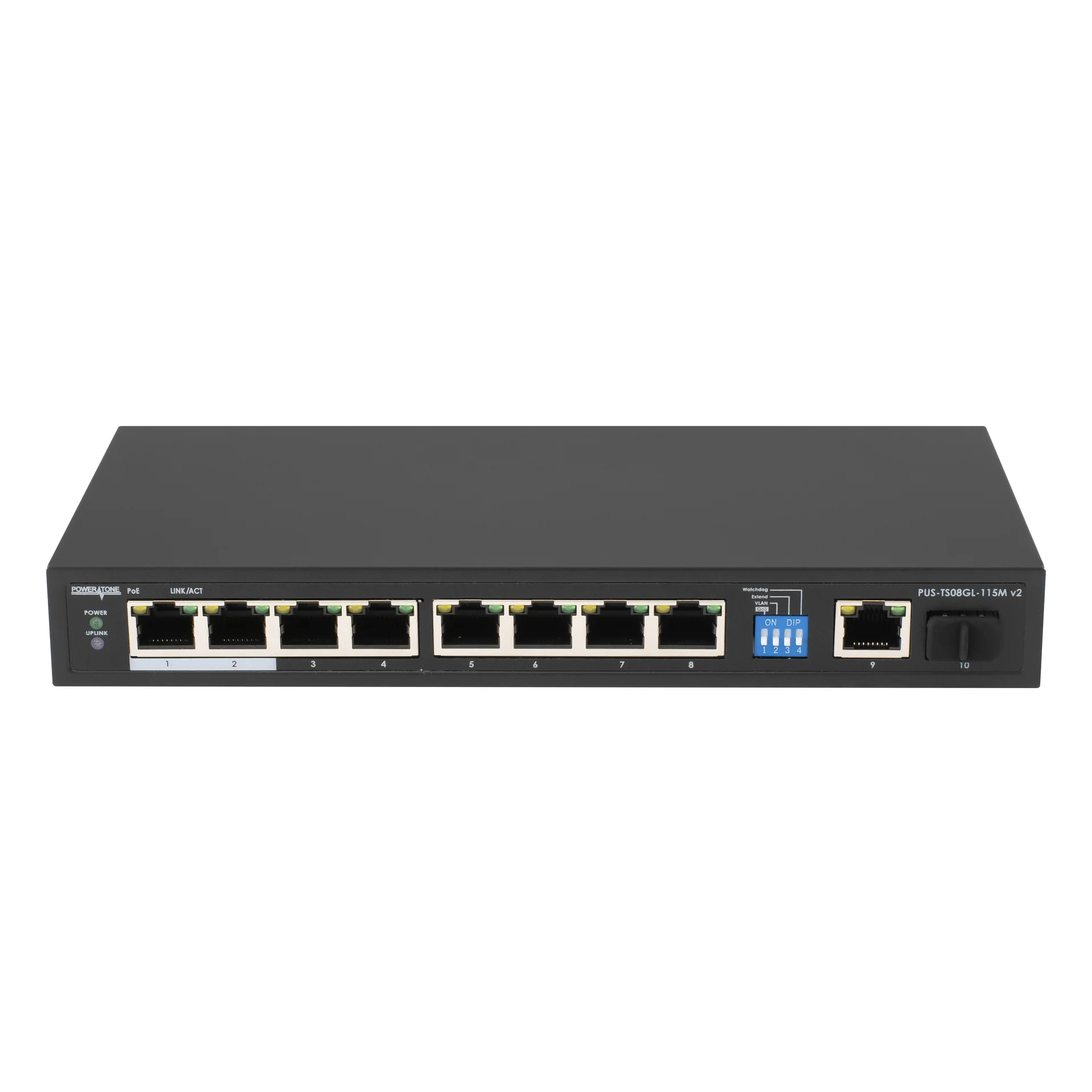 Коммутатор Powertone PUS-TS08GL-115M v2 (PUS-TS08GL-115M v2)