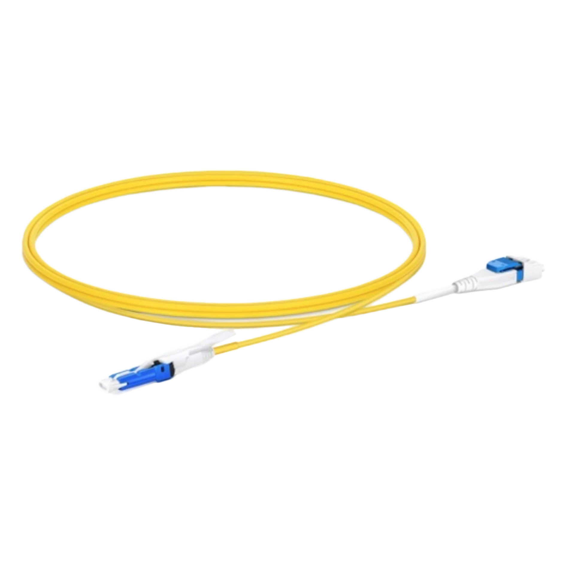 Патчкорд оптический CS/UPC-LC/UPC SM Duplex 1 метр 2мм