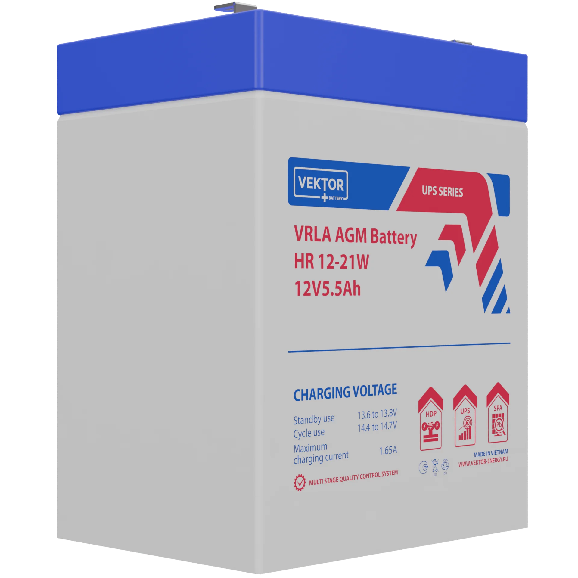 Аккумуляторная батарея VEKTOR BATTERY HR 12-21W