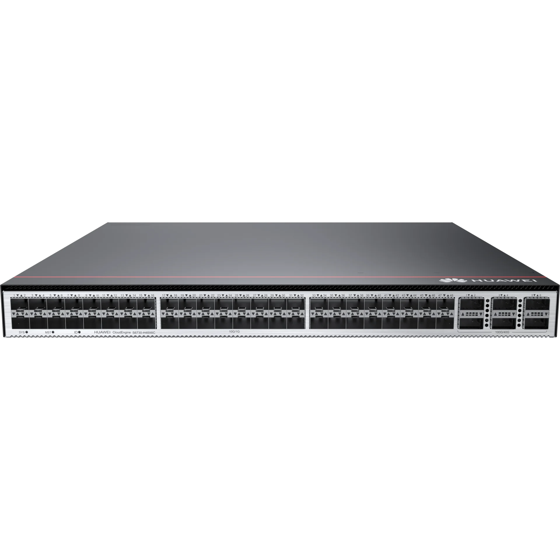 Huawei S6330-H48X6C (48*10GE SFP+ ports,6*100GE QSFP28 ports, VXLAN, 2*AC power module)