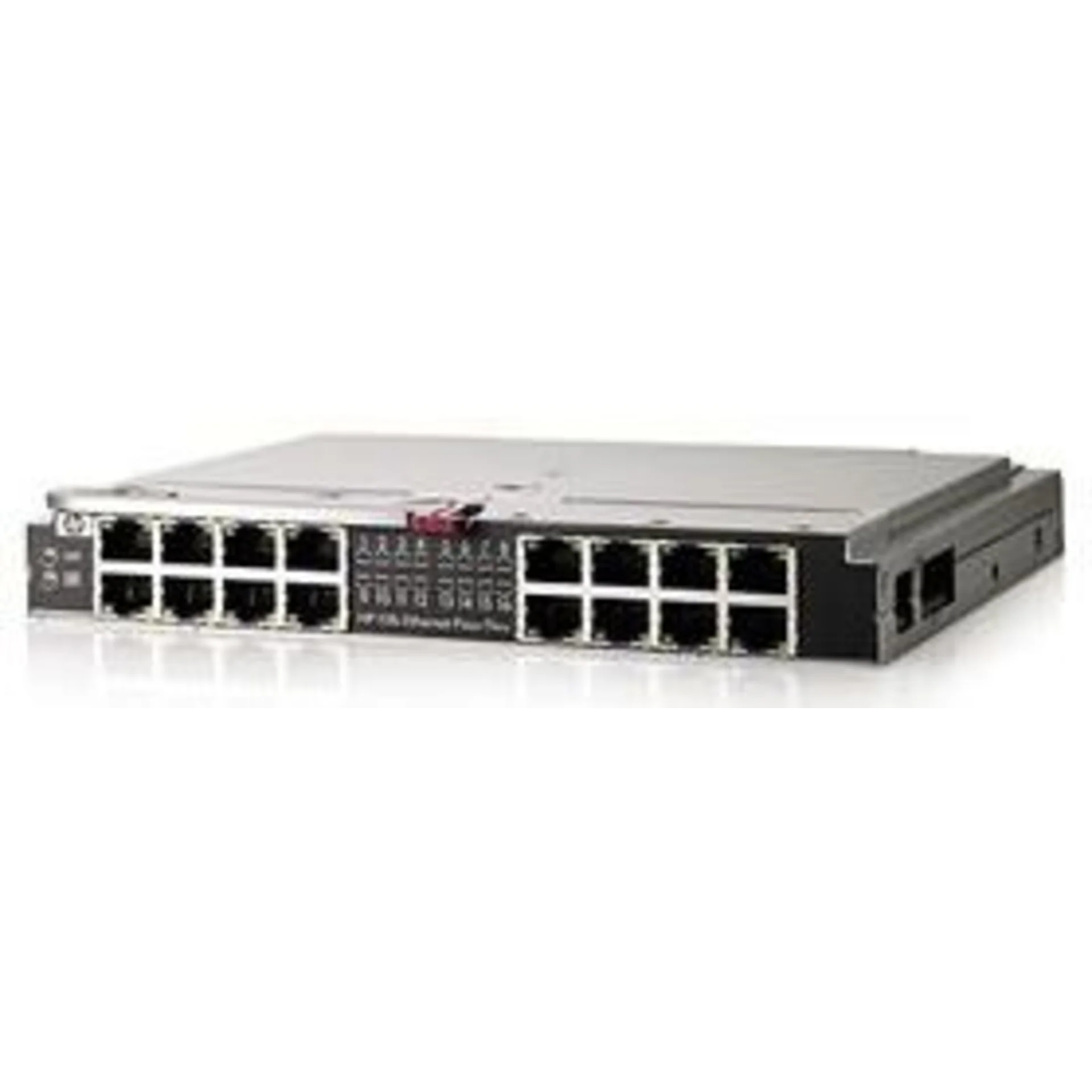 HP BladeSystem cClass 1GB Ethernet Pass Thru Module (16 RJ45 external ports)