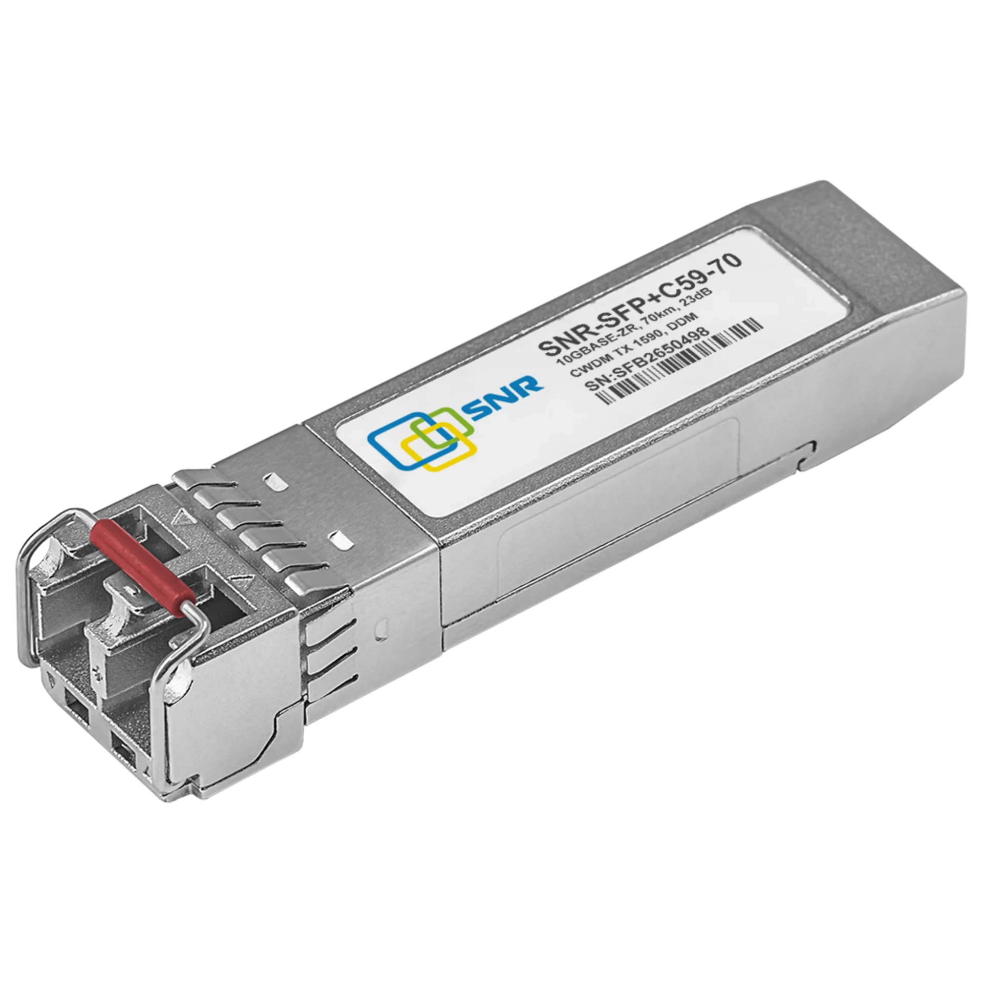 SNR SNR-SFP+C59-70 Модуль SFP+ CWDM оптический, дальность до 70км (23dB), 1590нм