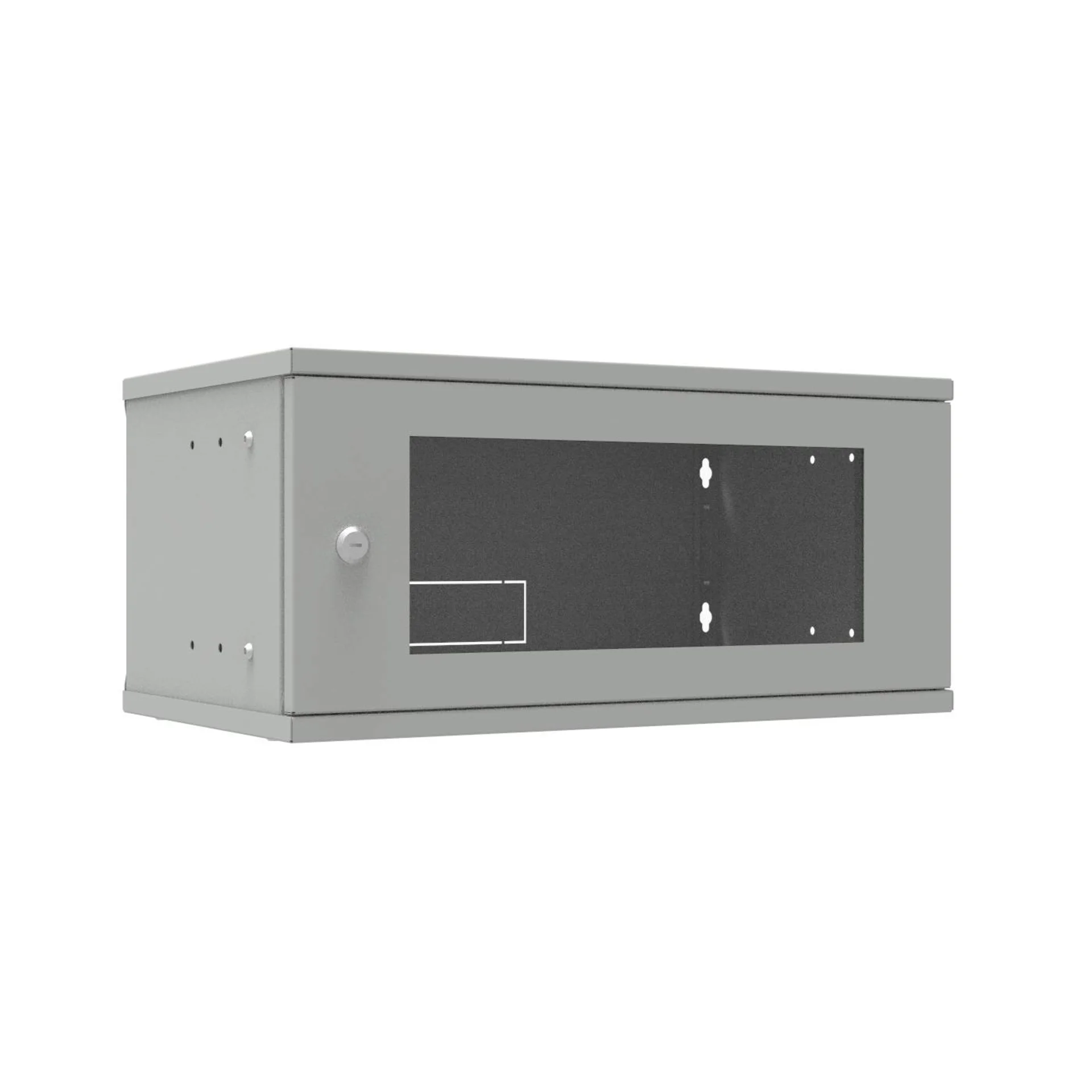 Шкаф телекоммуникационный настенный 4U, 523х300х234мм серия LITE (стеклянная дверь)