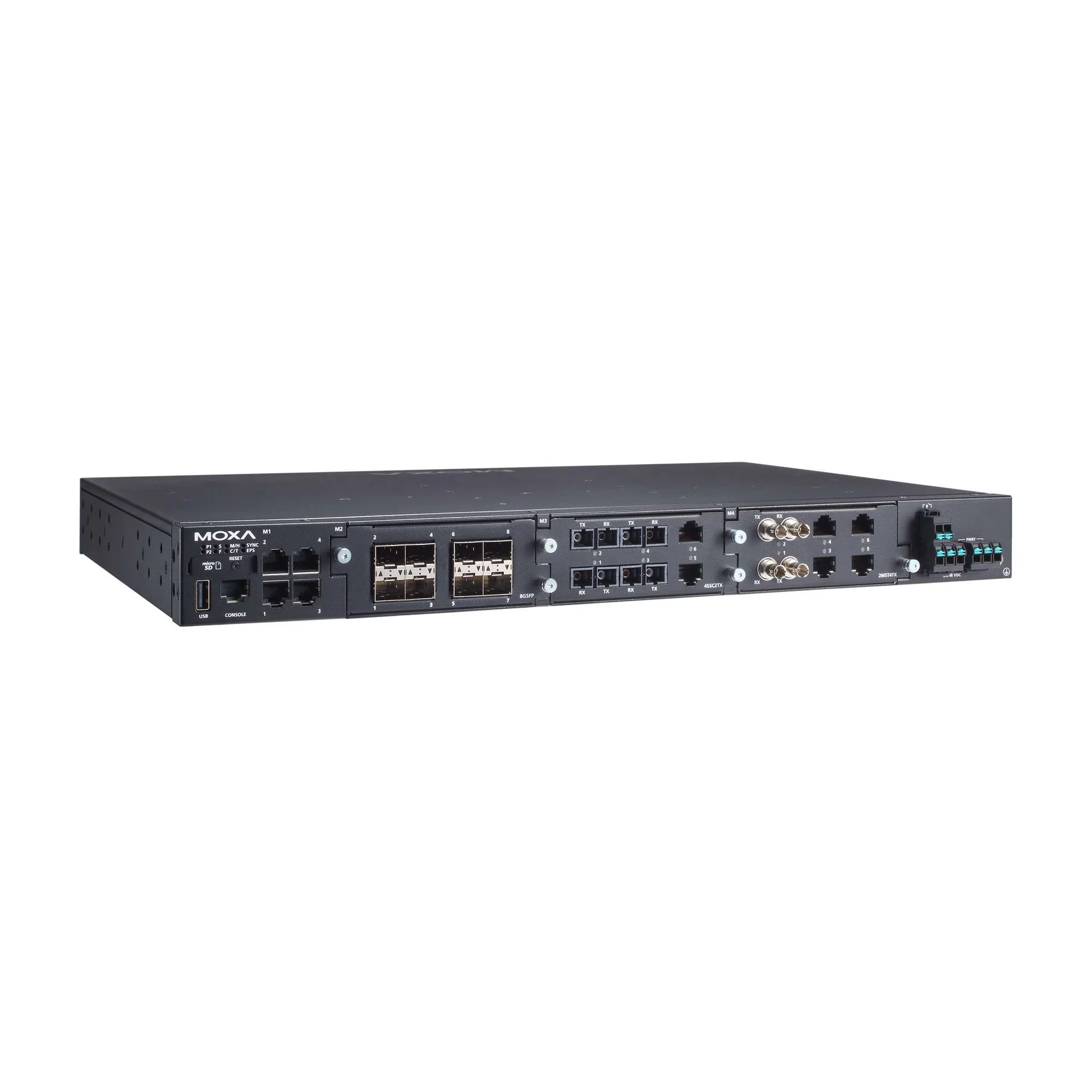 MOXA Коммутатор RKS-G4028-4GT-2LV-T