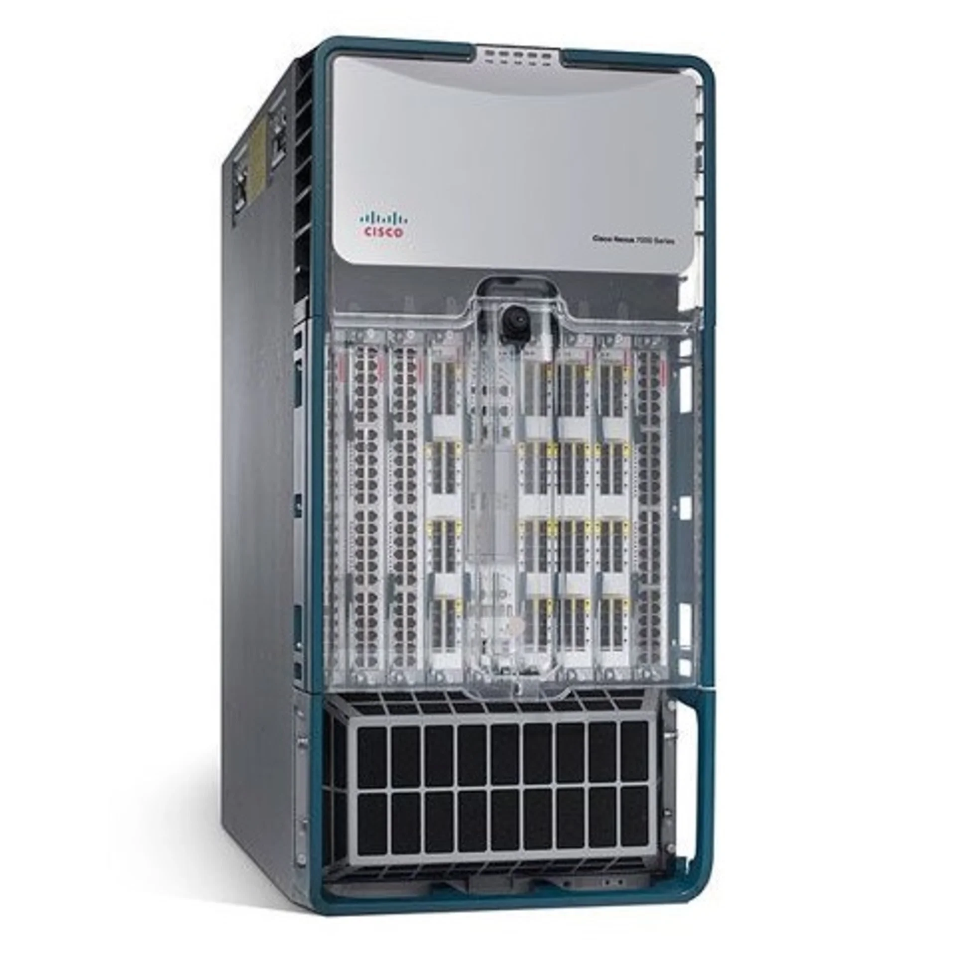 10 Slot Chassis, No Power Supplies, Fans Included