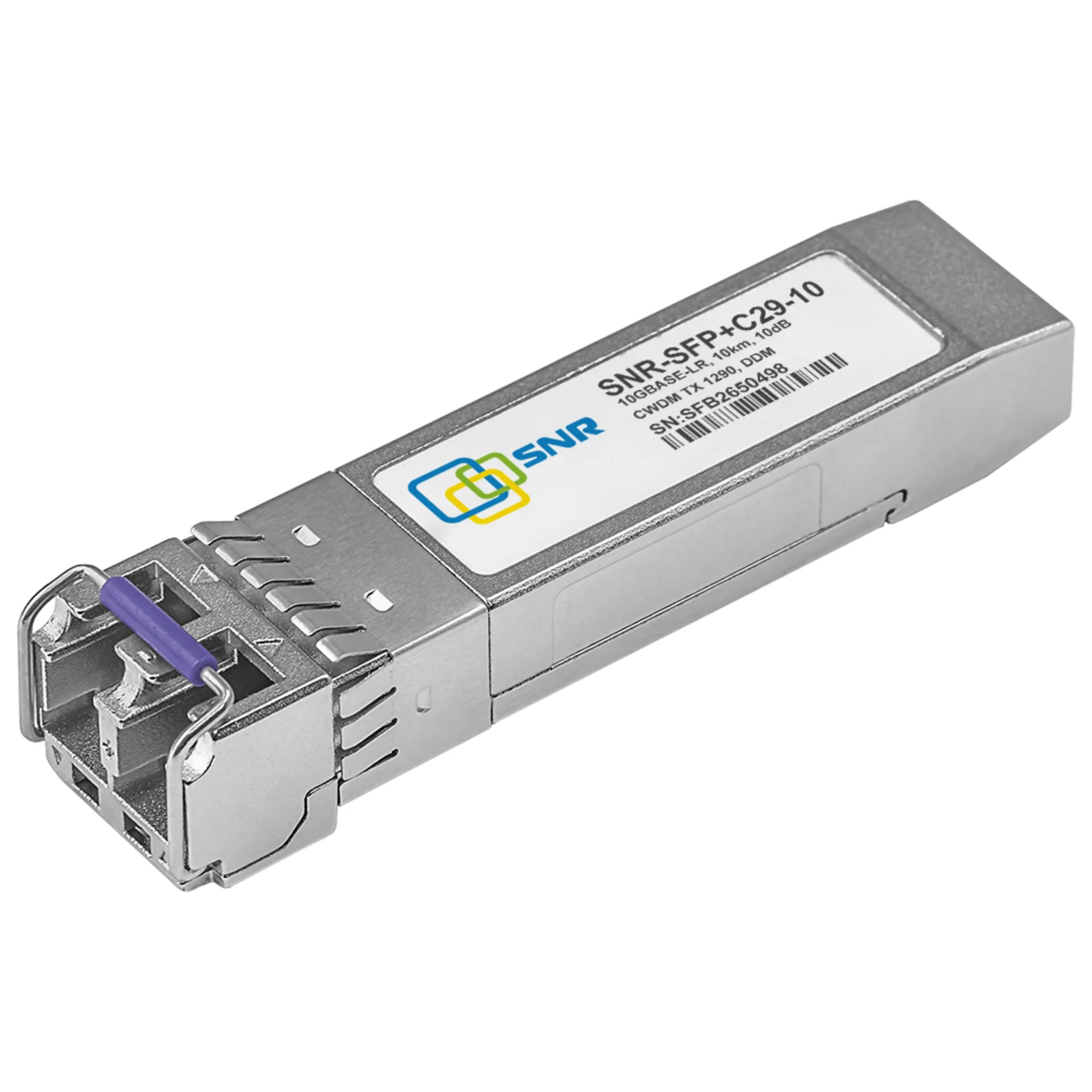 SNR SNR-SFP+C29-10 Модуль SFP+ CWDM оптический, дальность до 10км (10dB), 1290нм
