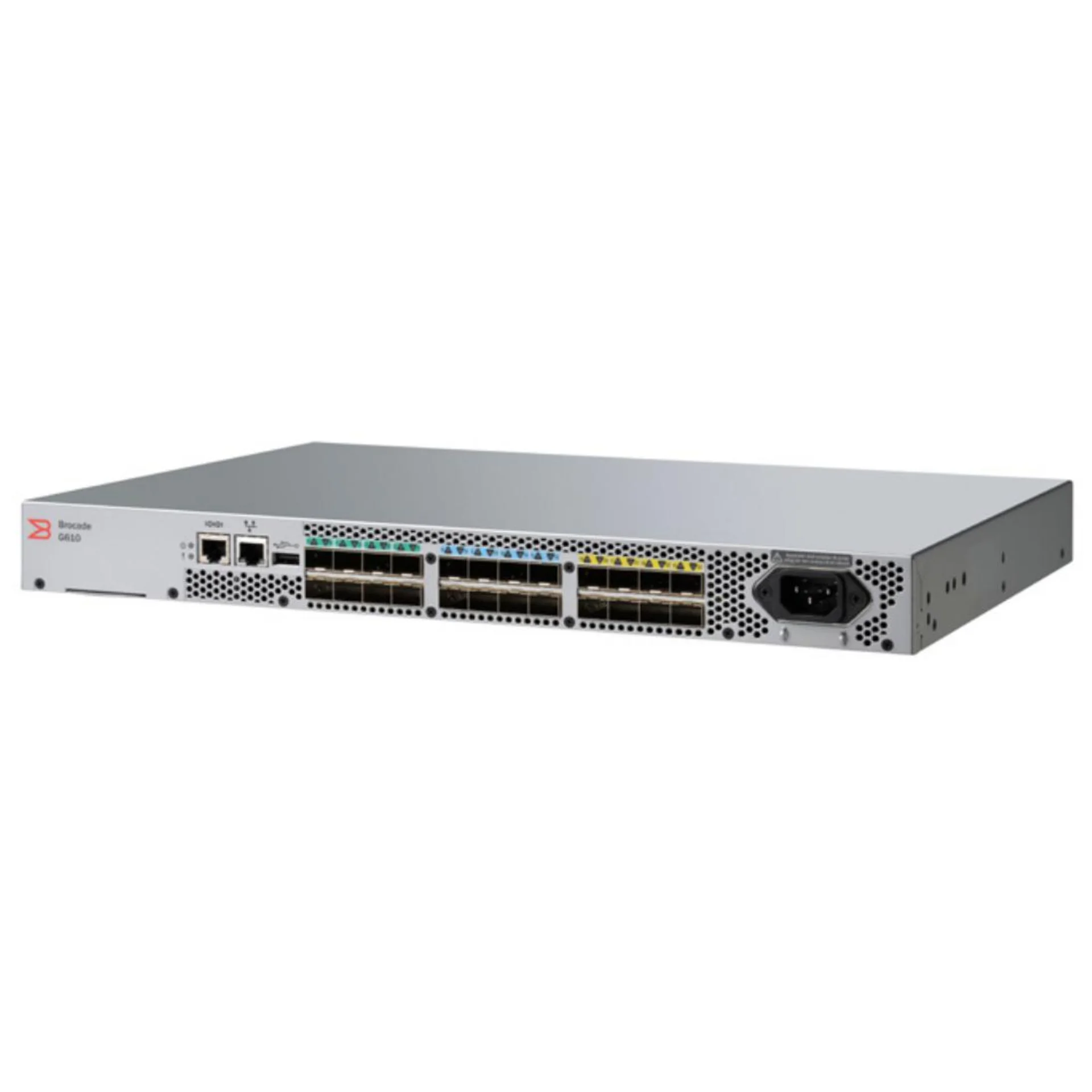 Коммутатор Fujitsu Brocade G610, 24 активных портов 16G FC