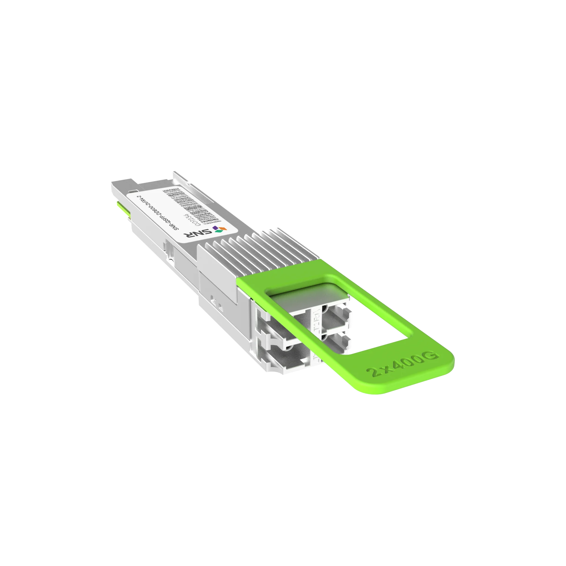SNR SNR-QSFP-DD800-2xFR4-2 Модуль 800G QSFP-DD 2xFR4, разъем 2xDuplex LC, дальность до 2км