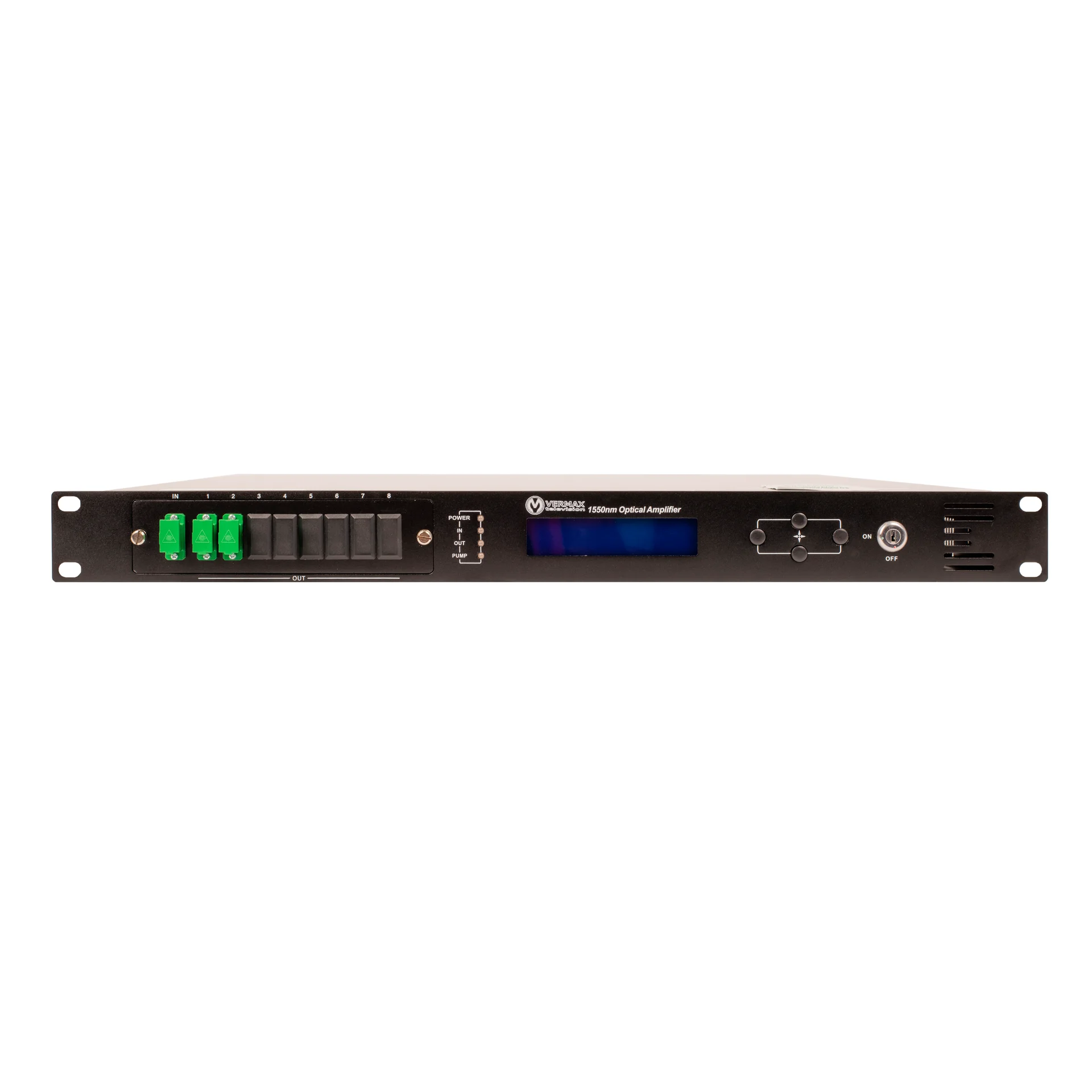 Оптический усилитель VERMAX для сетей КТВ 2*25dBm