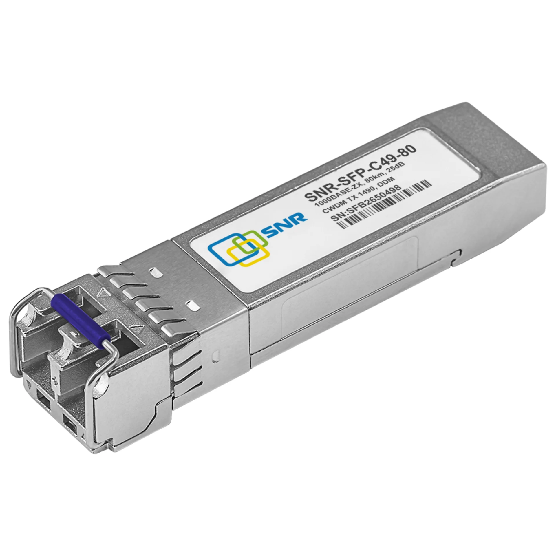 SNR SNR-SFP-C49-80 Модуль SFP CWDM оптический, дальность до 80км (25dB), 1490нм