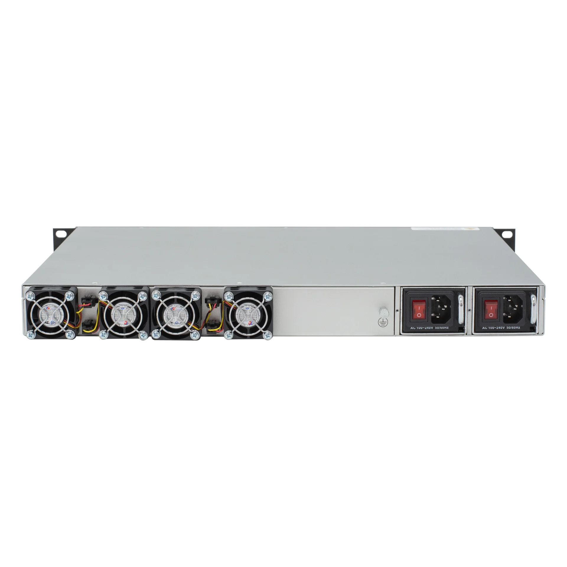Оптический усилитель VERMAX для сетей КТВ, 2 входа, 8*20dBm выход, RT1, 1U