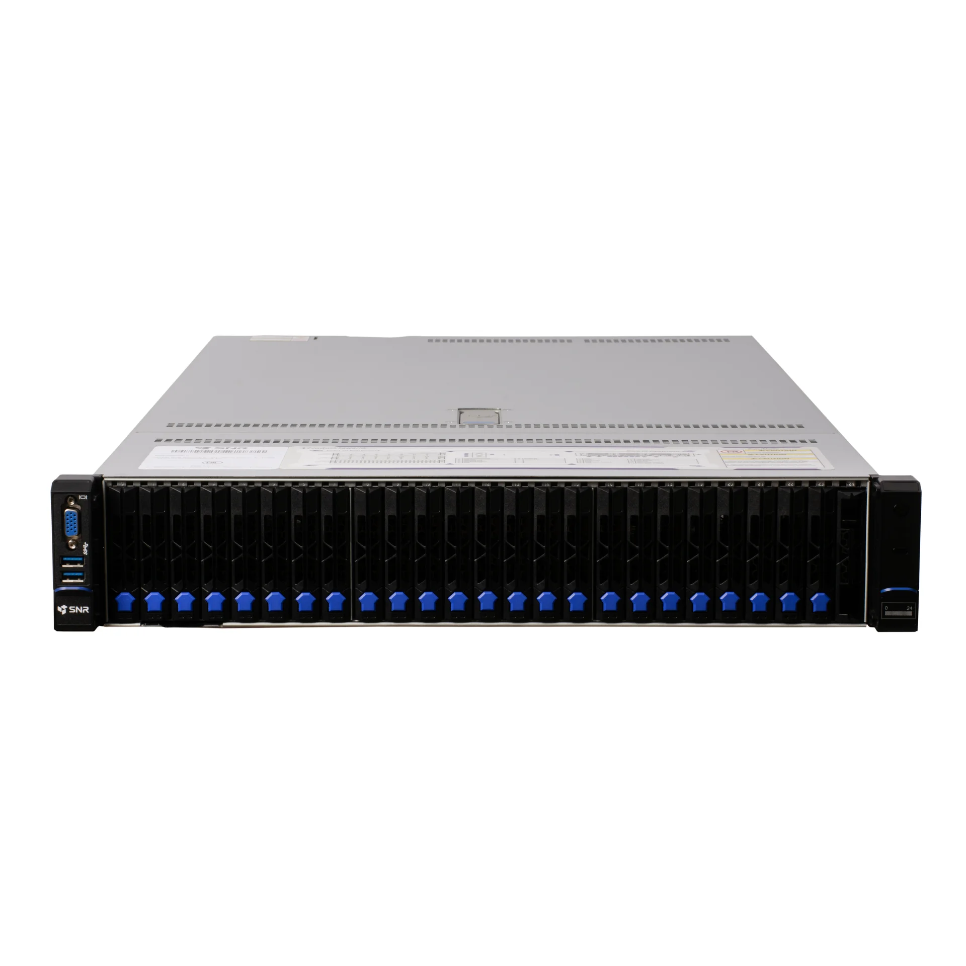 SNR-SR2425LE-NV Серверная платформа SNR-SR2425LE-NV, 2U, AMD EPYC Gen4,5, DDR5, 24xHDD, резервируемый БП