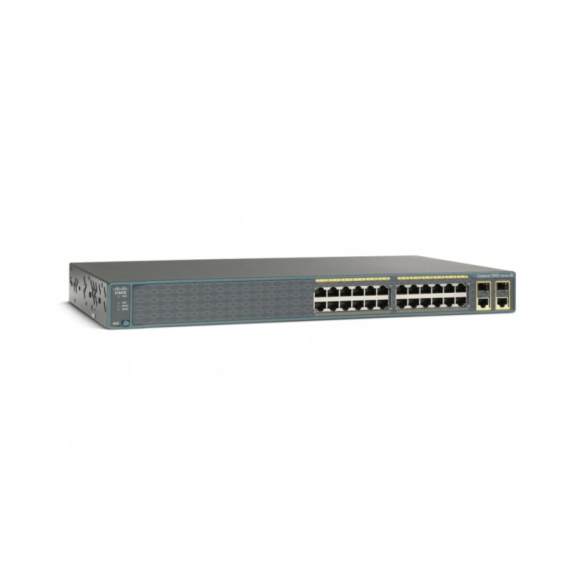 CISCO WS-C2960+24PC-L Catalyst 2960 Plus 24 10/100 PoE + 2 T/SFP LAN Base