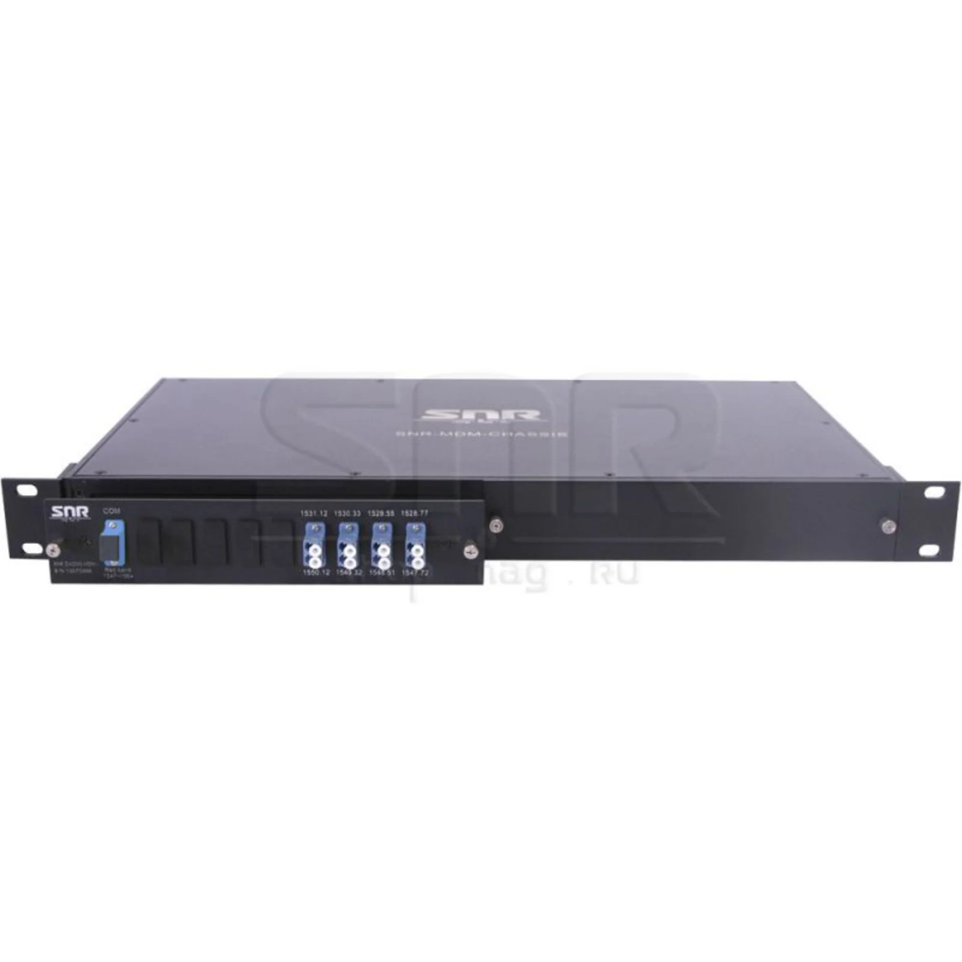 Мультиплексор DWDM одноволоконный 4-канальный в 1/2-слоте