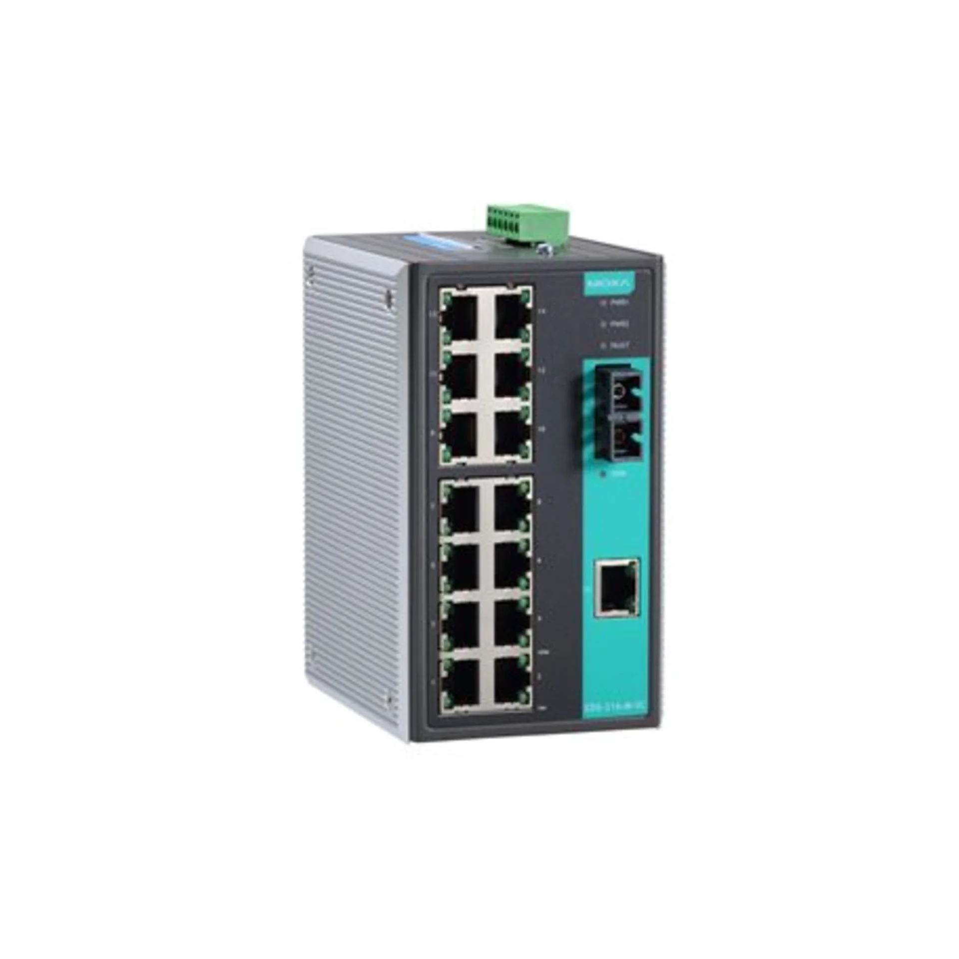 Коммутатор EDS-316-S-SC Ethernet Switch 15x10/100BaseT(X) ports, 1 single mode SC,100Base, 40Km