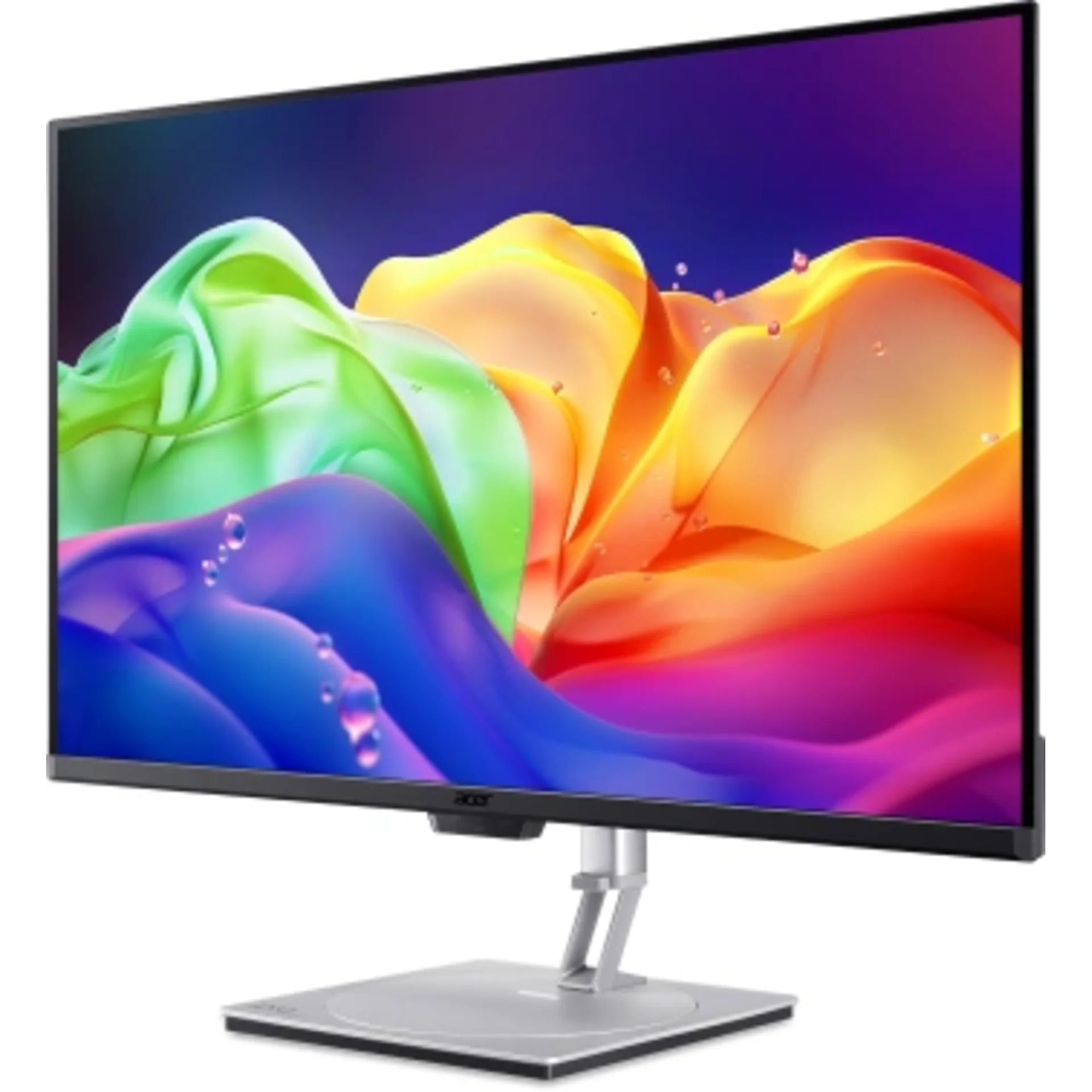 Монитор Acer 31.5" ProCreator PE320QKXsmiiphuzx серебристый QD OLED LED 0.03ms 16:9 HDMI M/M матовая