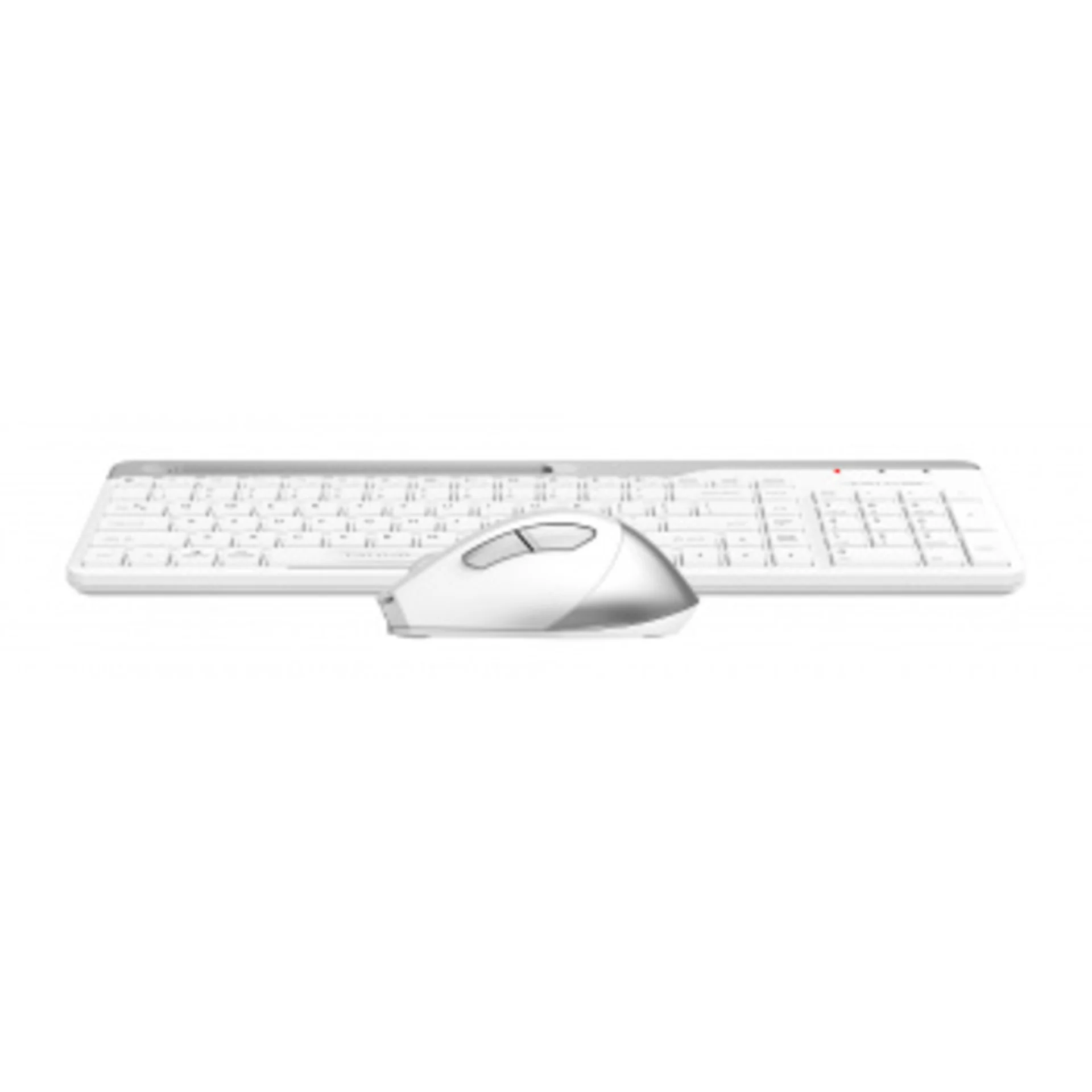 Клавиатура + мышь A4Tech Fstyler FB2535C клав:бел/серый мышь:бел/серый USB беспроводная Bluetooth/Радио slim (FB2535C ICY WHITE)
