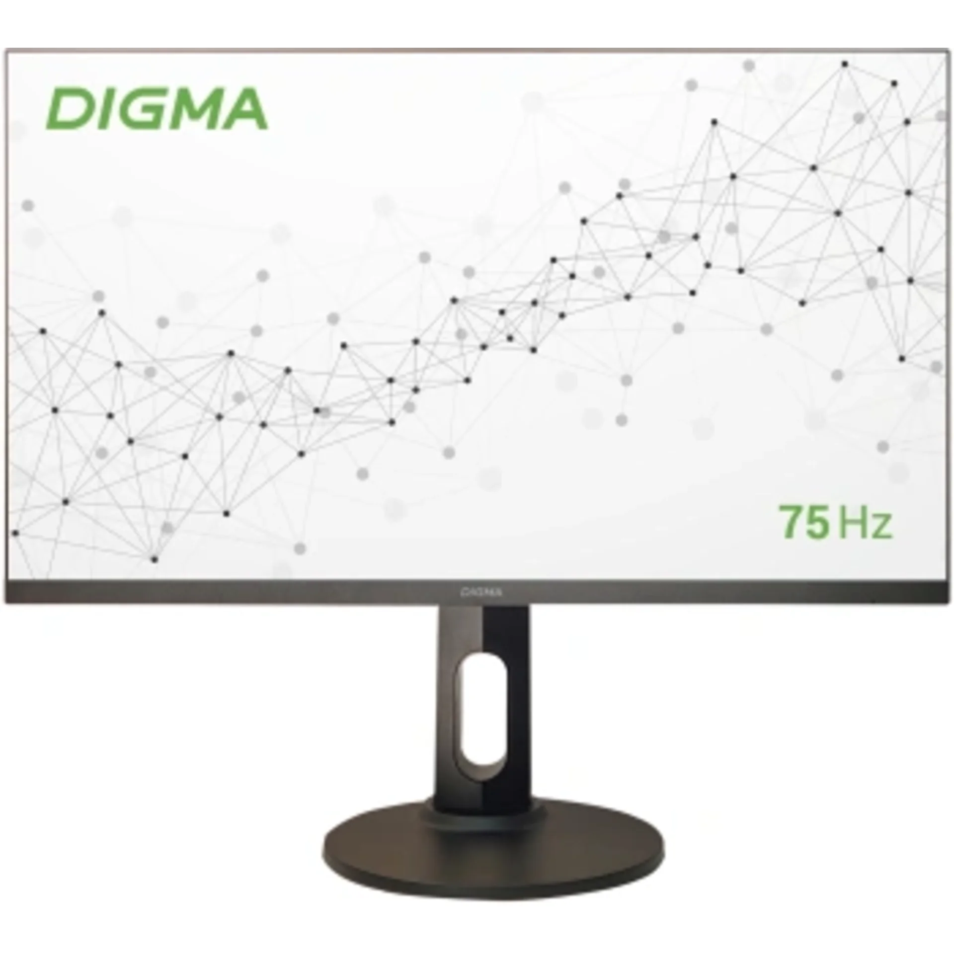 Монитор Digma 27" Progress 27P605F черный IPS LED 5ms 16:9 HDMI M/M матовая HAS 300cd 178гр/178гр 1920x1080 75Hz G-Sync FreeSync DP FHD USB 6.05кг