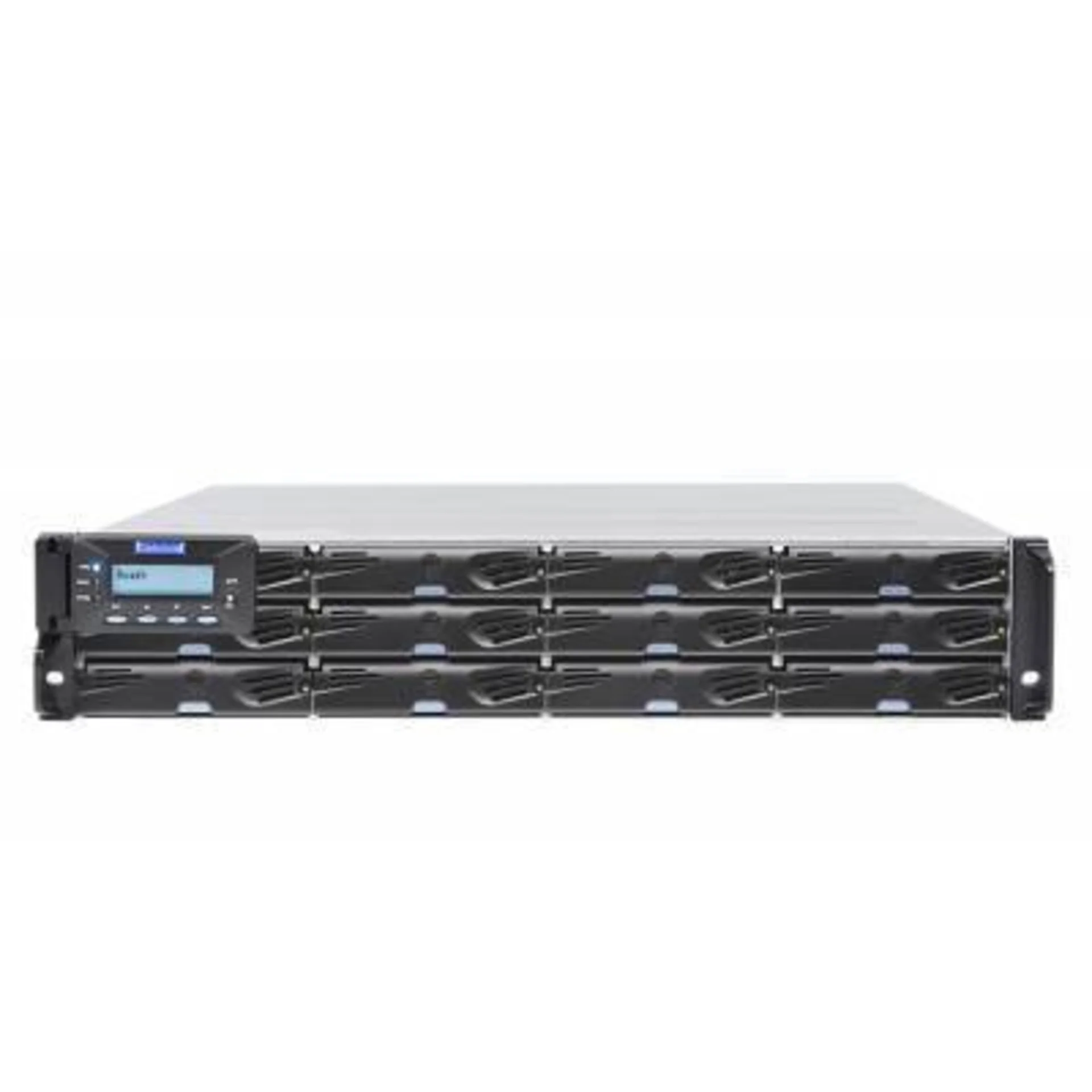 Система хранения данных Infortrend DS3012RUC-C Gen2 (2xCtrl, до 12xHDD, 2xSAS12G внеш. порт, 2x4GB, 8x1G портов iSCSI)
