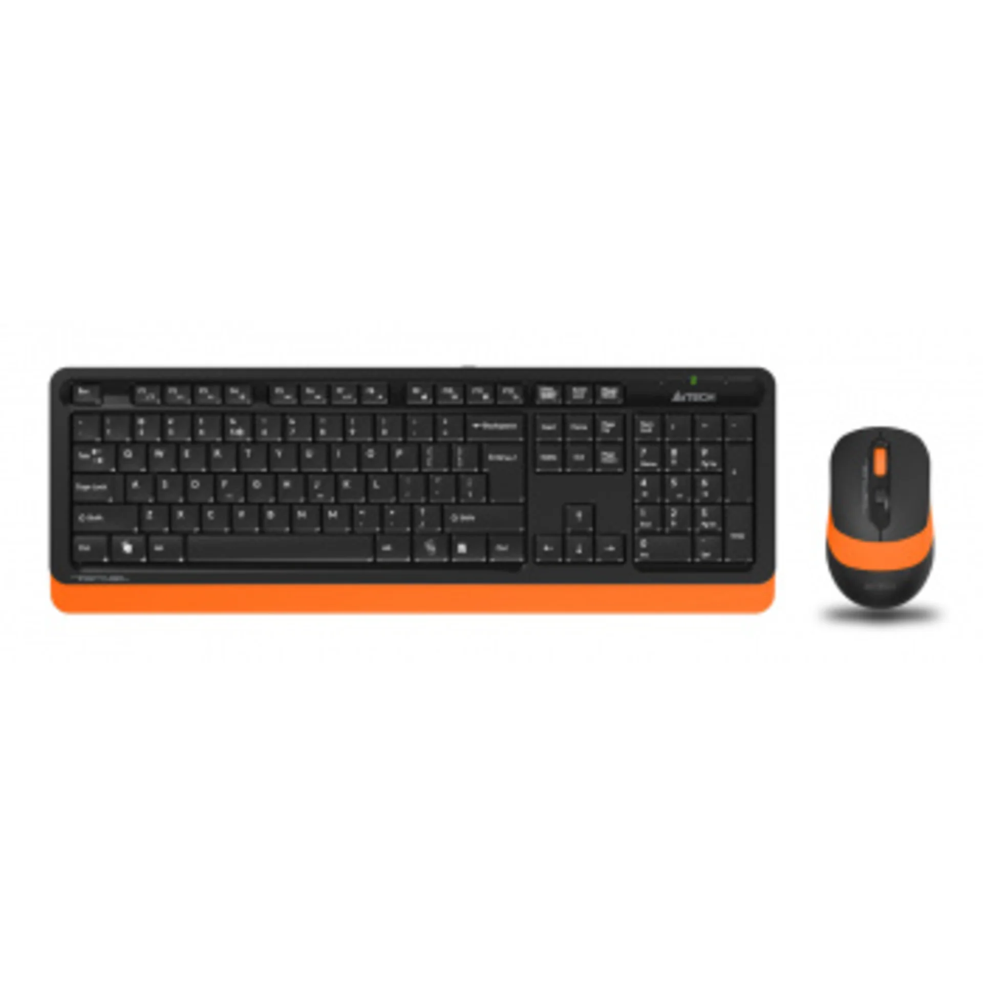Клавиатура + мышь A4Tech Fstyler FG1010 клав:черный/оранжевый мышь:черный/оранжевый USB беспроводная Multimedia (FG1010 ORANGE)