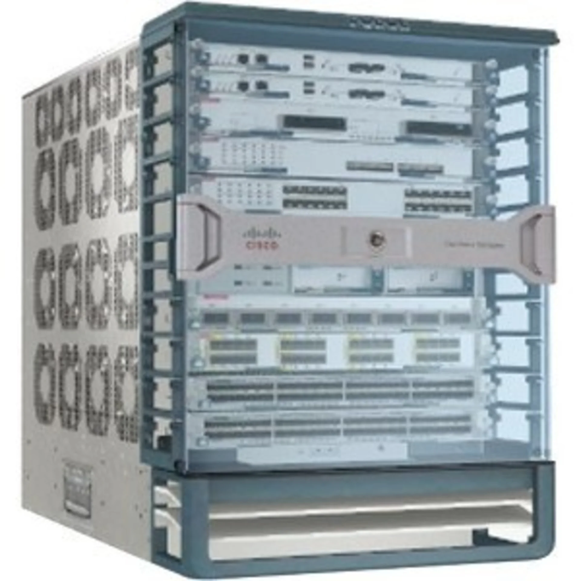 9 Slot Chassis, No Power Supply, Includes Fans