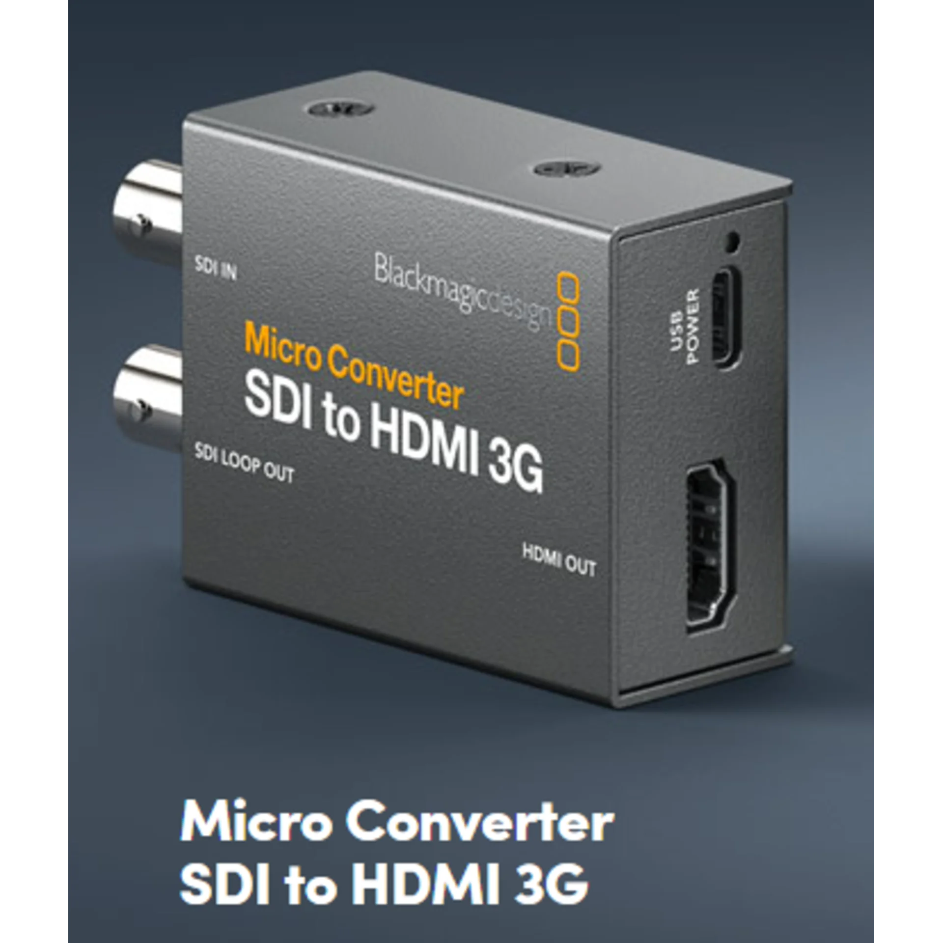 Конвертер Blackmagic Design BMD-CONVCMIC-SHO3G, SDI→HDMI 3G, 3D LUT, USB-C