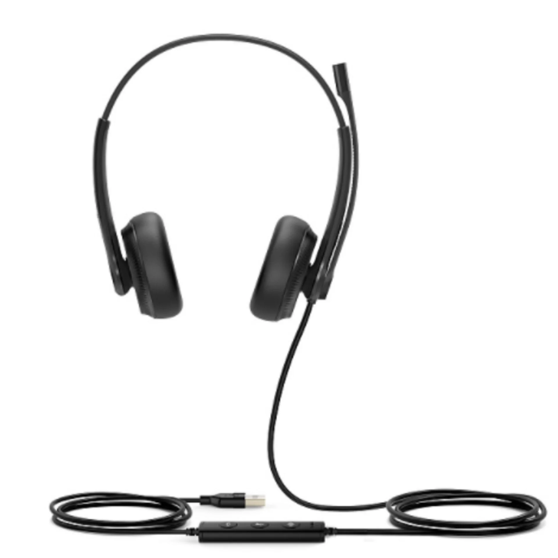 Гарнитура UH34 Dual UC Дуо, Проводная, HD звук, USB
