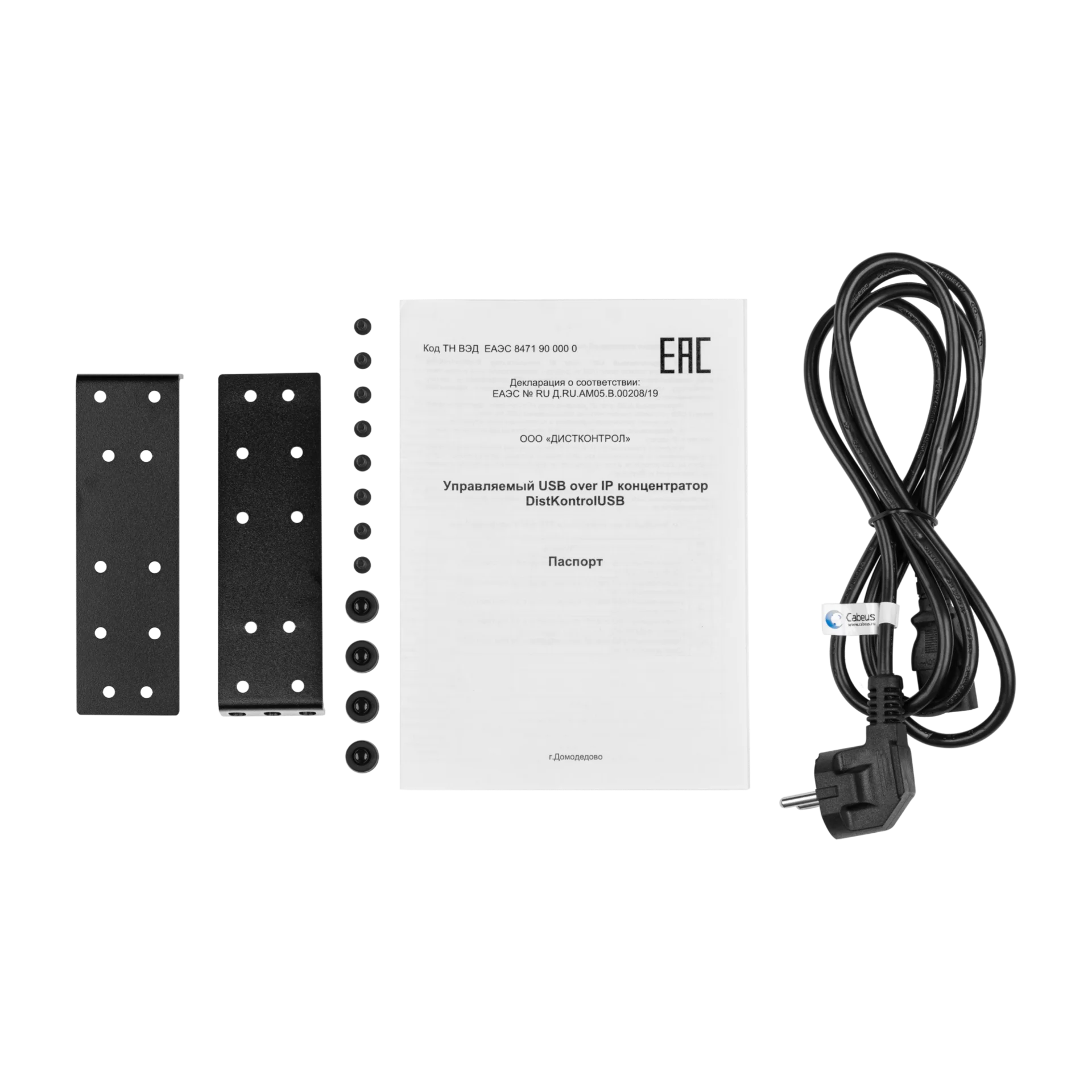 Управляемый USB over IP концентратор DistKontrolUSB-16 2.0