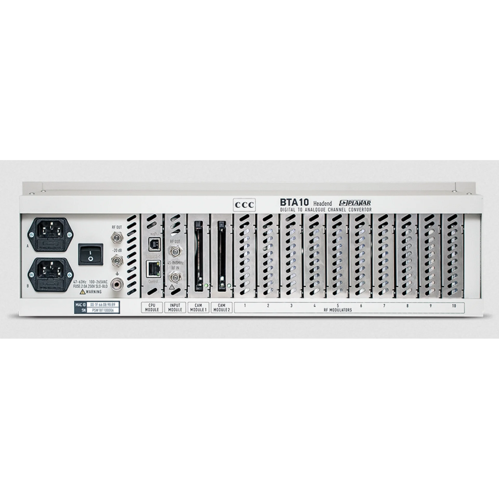 Базовый блок BTA-CPU01.2/ 1PM-220VAC ПЛАНАР