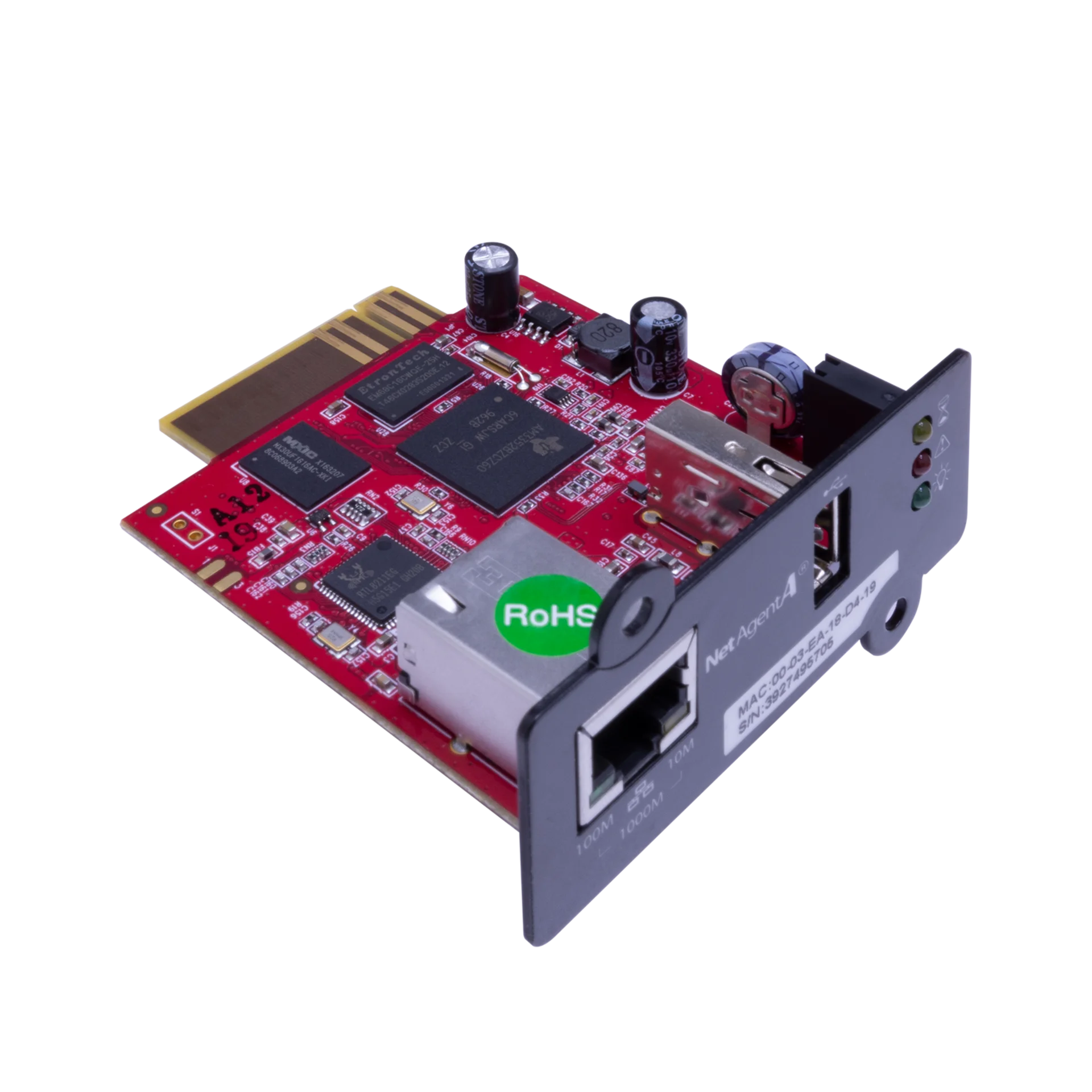 Модуль удаленного мониторинга SNMP DA807 для ИБП