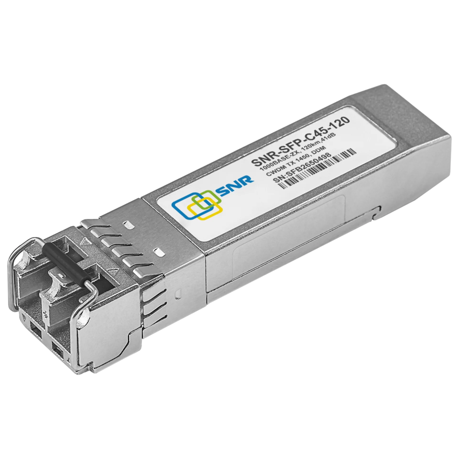 SNR SNR-SFP-C45-120 Модуль SFP CWDM оптический, дальность до 120км (41dB), 1450нм