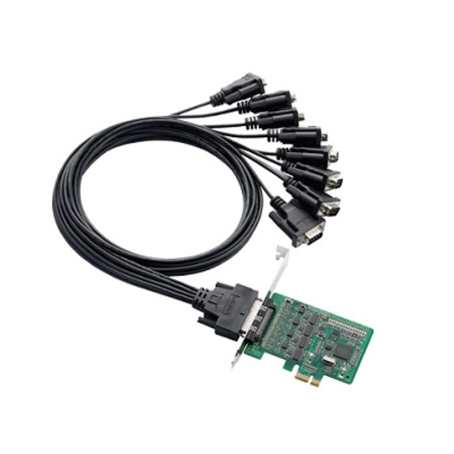 CP-118EL-A W/O CABLE 8-портовая плата RS-232/422/485 (без кабеля) MOXA