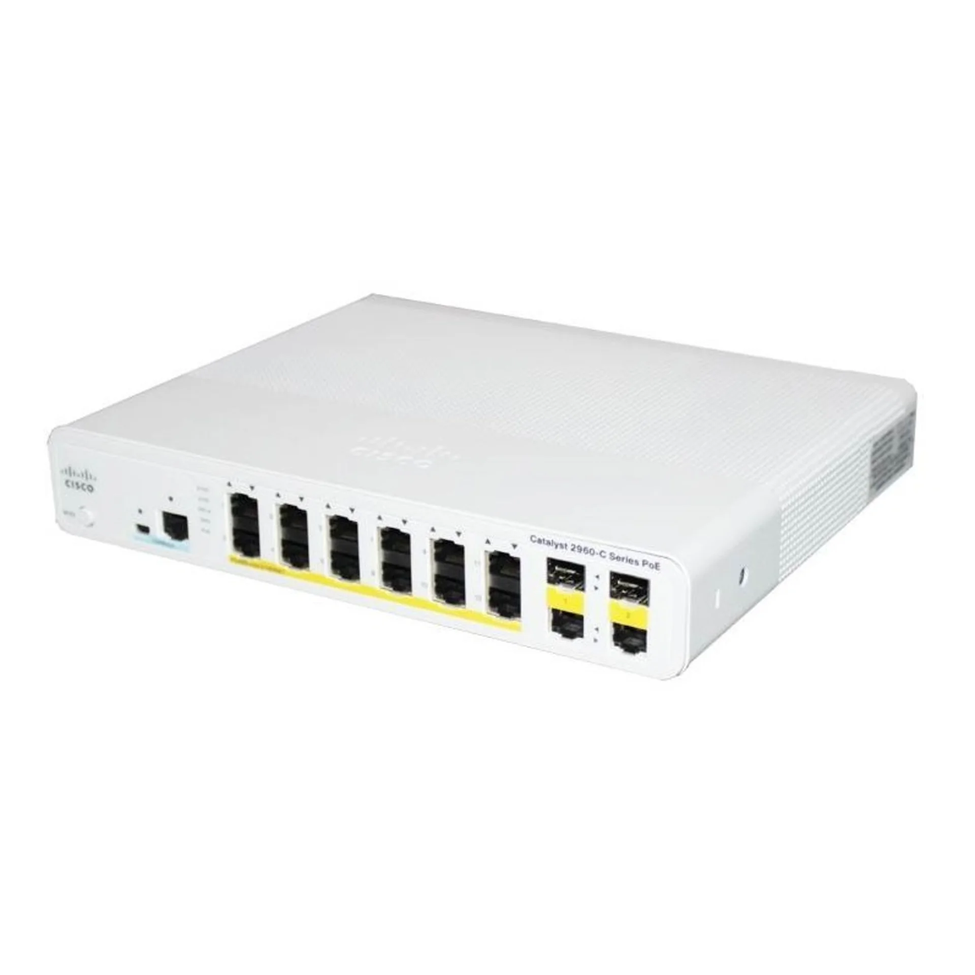 CISCO WS-C2960C-12PC-L Catalyst 2960C Switch 12 FE PoE, 2xDual Uplink, Lan Base