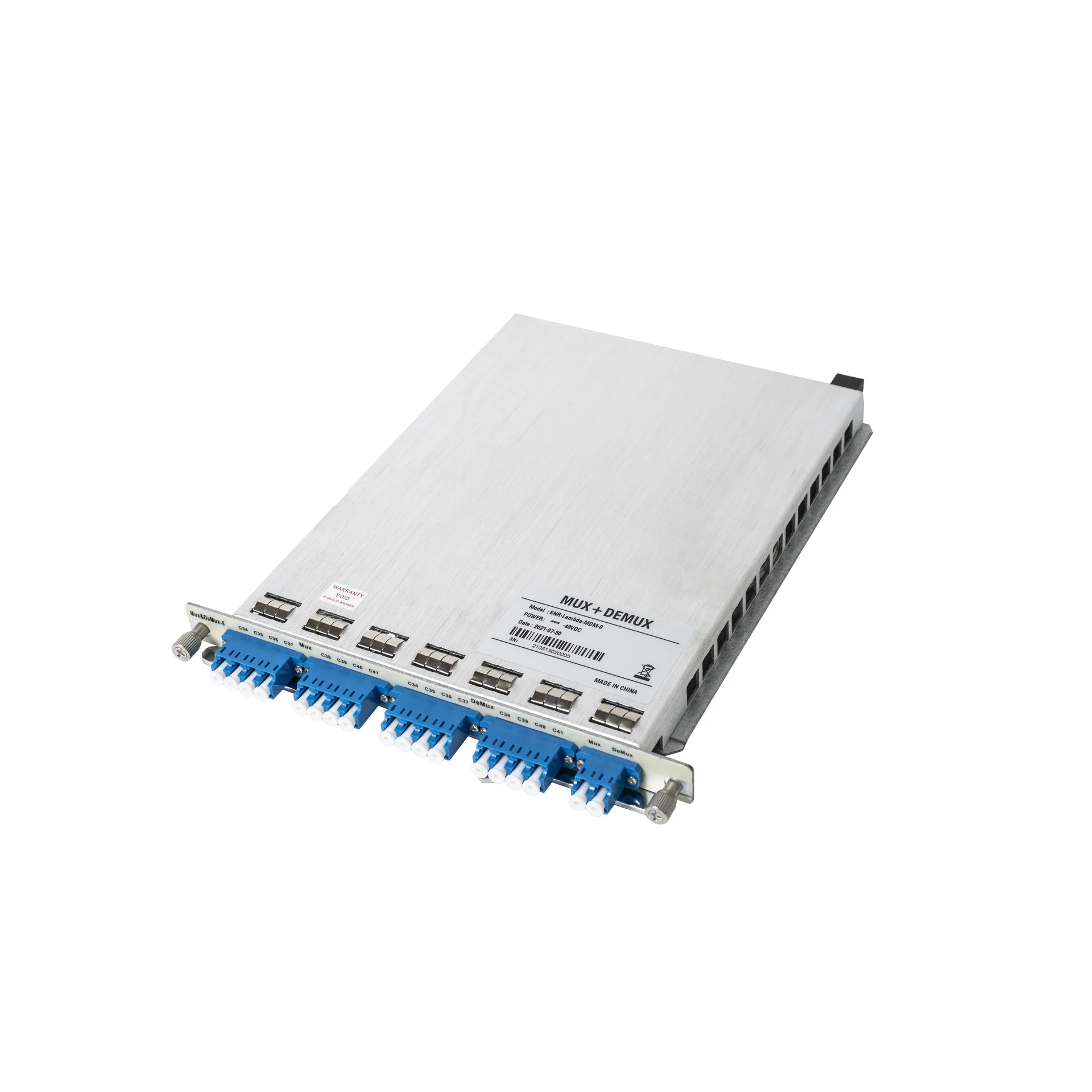Мультиплексор DWDM, 8 каналов, для шасси SNR Lambda