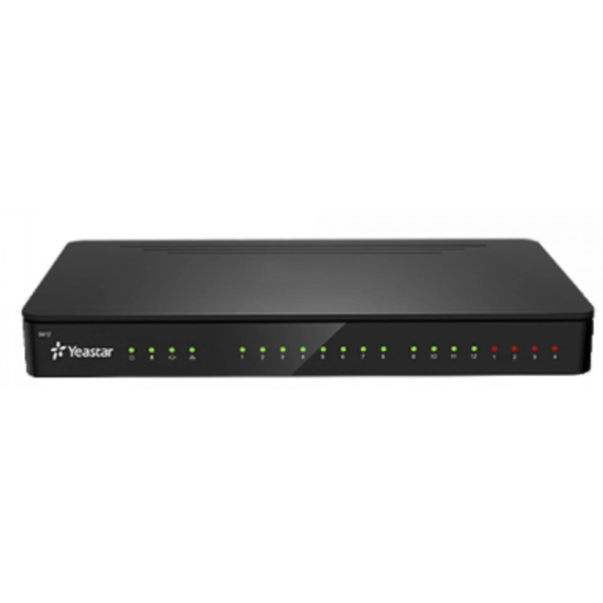 YEASTAR IP-АТС до 20 абонентов и 8 одновременных вызовов, позволяет подключать аналоговые линии/телефоны, BRI, GSM, UMTS-линии посредством дополнительных модулей, имеет в составе 8 предустановленных (