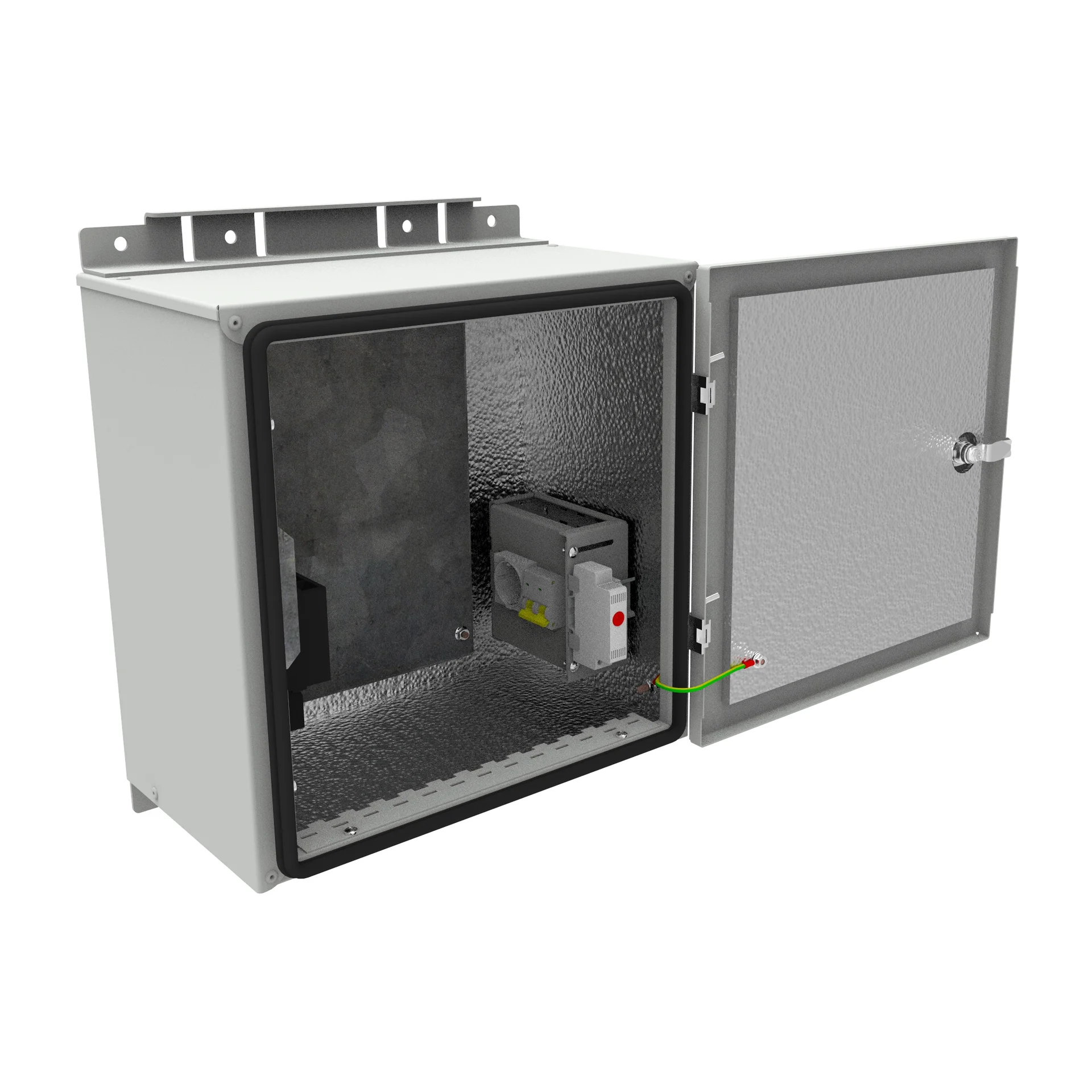 Шкаф телекоммуникационный настенный 400x250мм, серый, SNR OWC SNR-OWC-404025-IP65