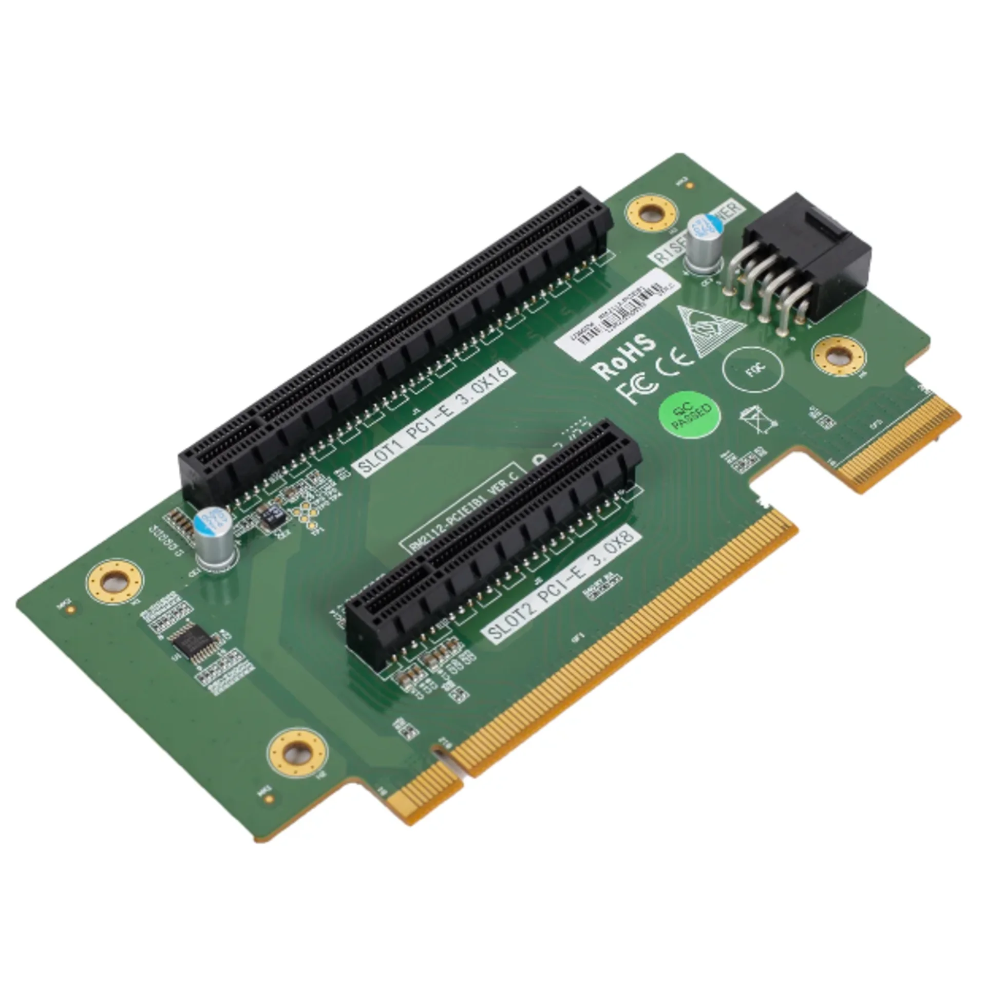 Адаптер 1x PCI-Ex16 / 1x PCI-Ex8 для серверов SNR 2U серии RS/RE