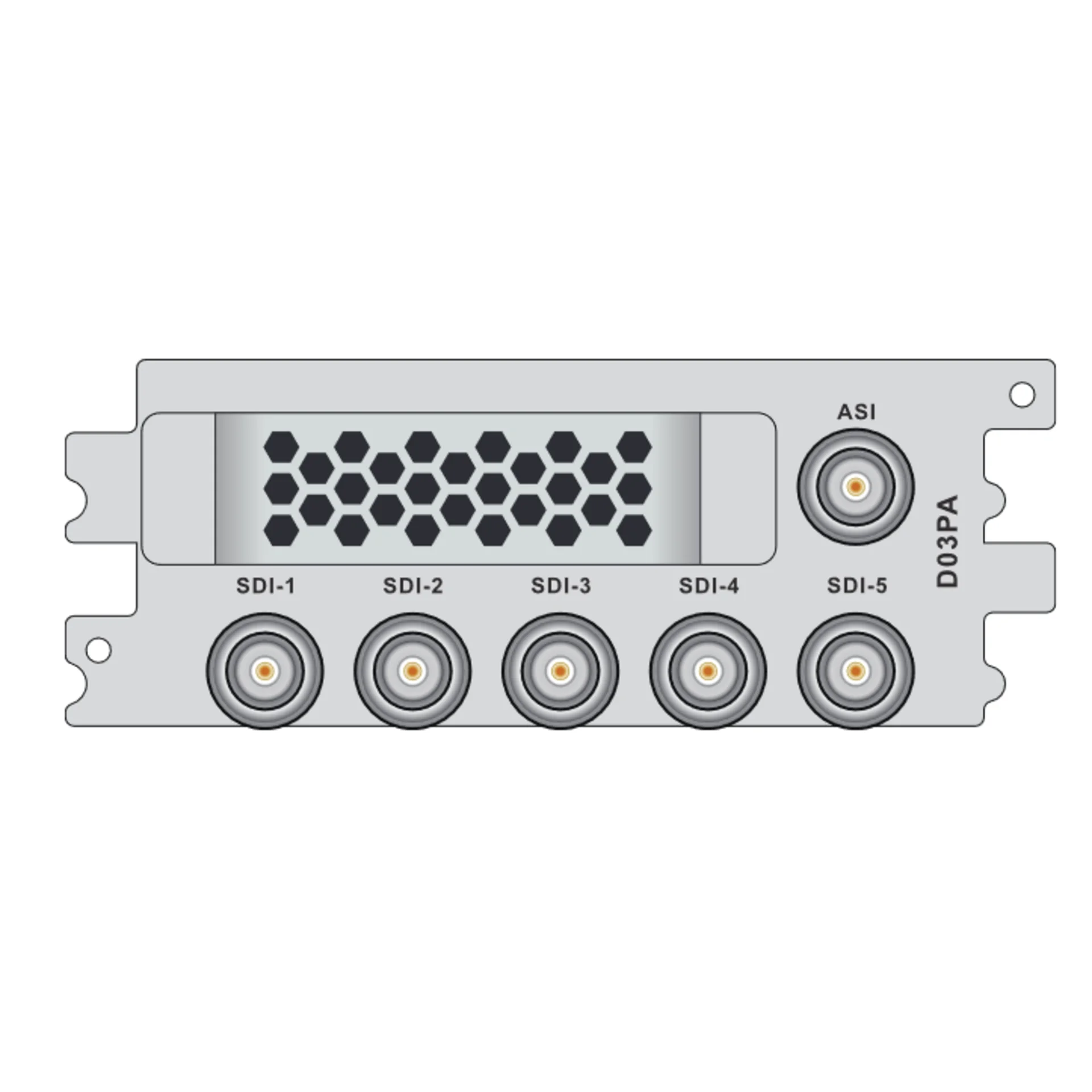 Модуль однопоточного MPEG-2/H.264/H.265 декодера SDI D03PA для DCP-3000MF