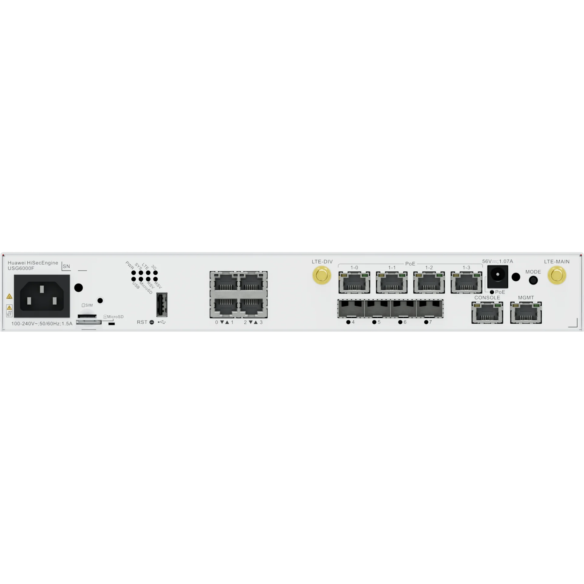 Межсетевой экран Huawei USG6510F-DPL