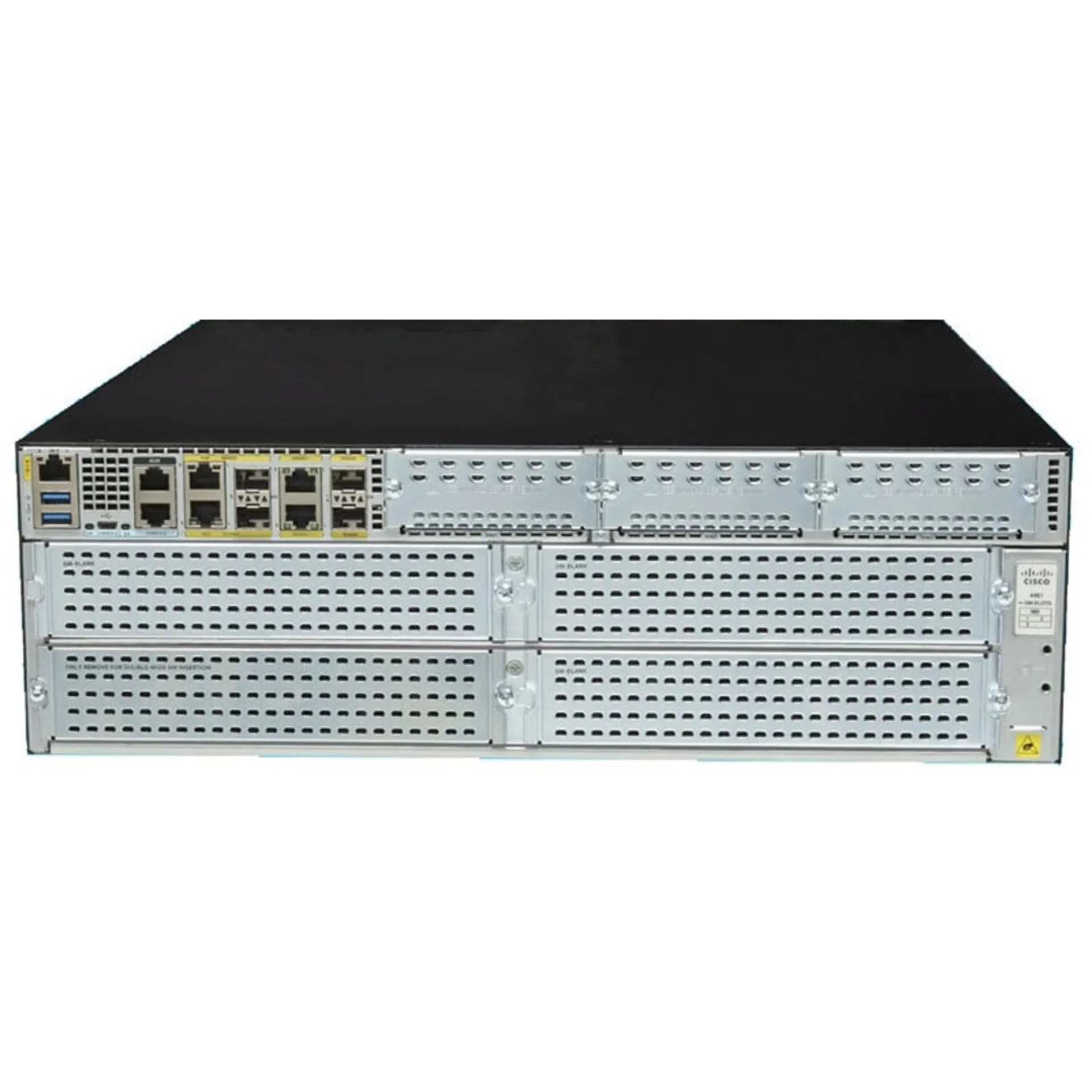 Маршрутизатор Cisco ISR4461/K9 ISR 4461 (2x10GE+4x1GE,3NIM,3SM,8G  FLASH,4G  DRAM)