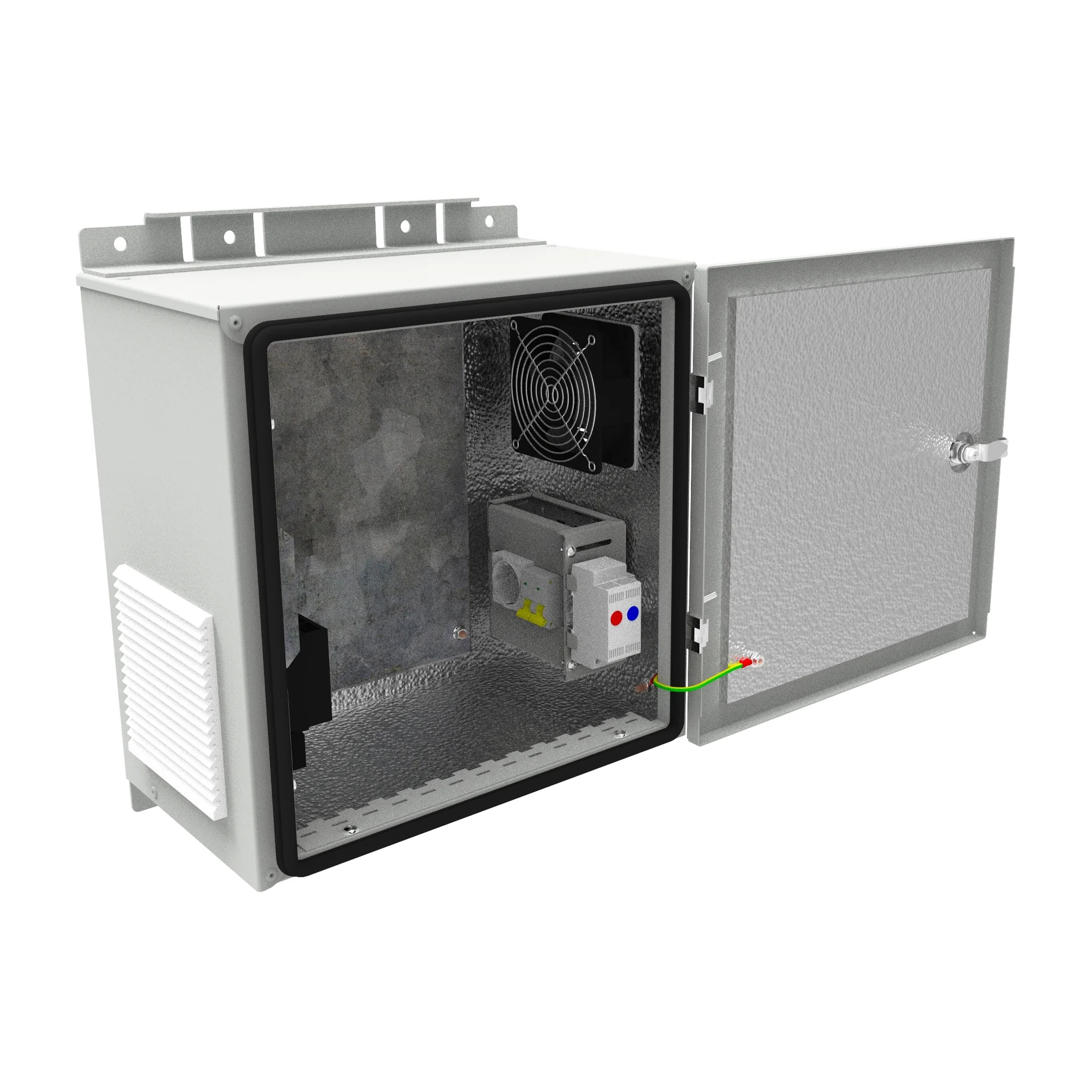 Шкаф телекоммуникационный настенный 400x250мм, серый, SNR SNR-OWC-404025-IP54