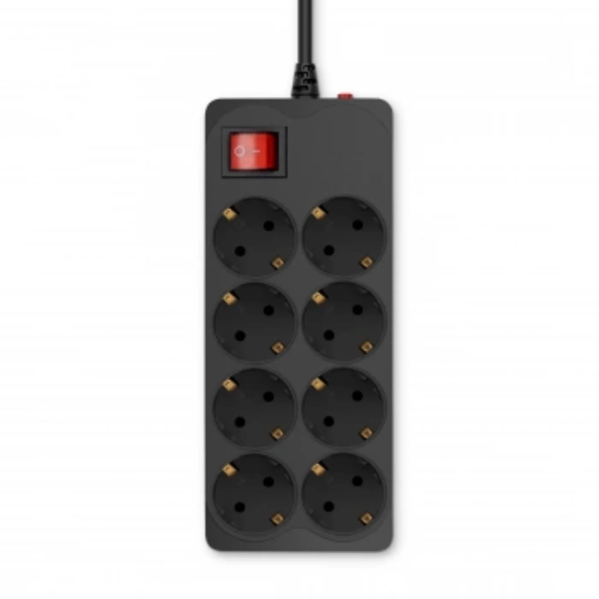Сетевой фильтр Buro 800SH-3-B 3м (8 розеток) черный (коробка)