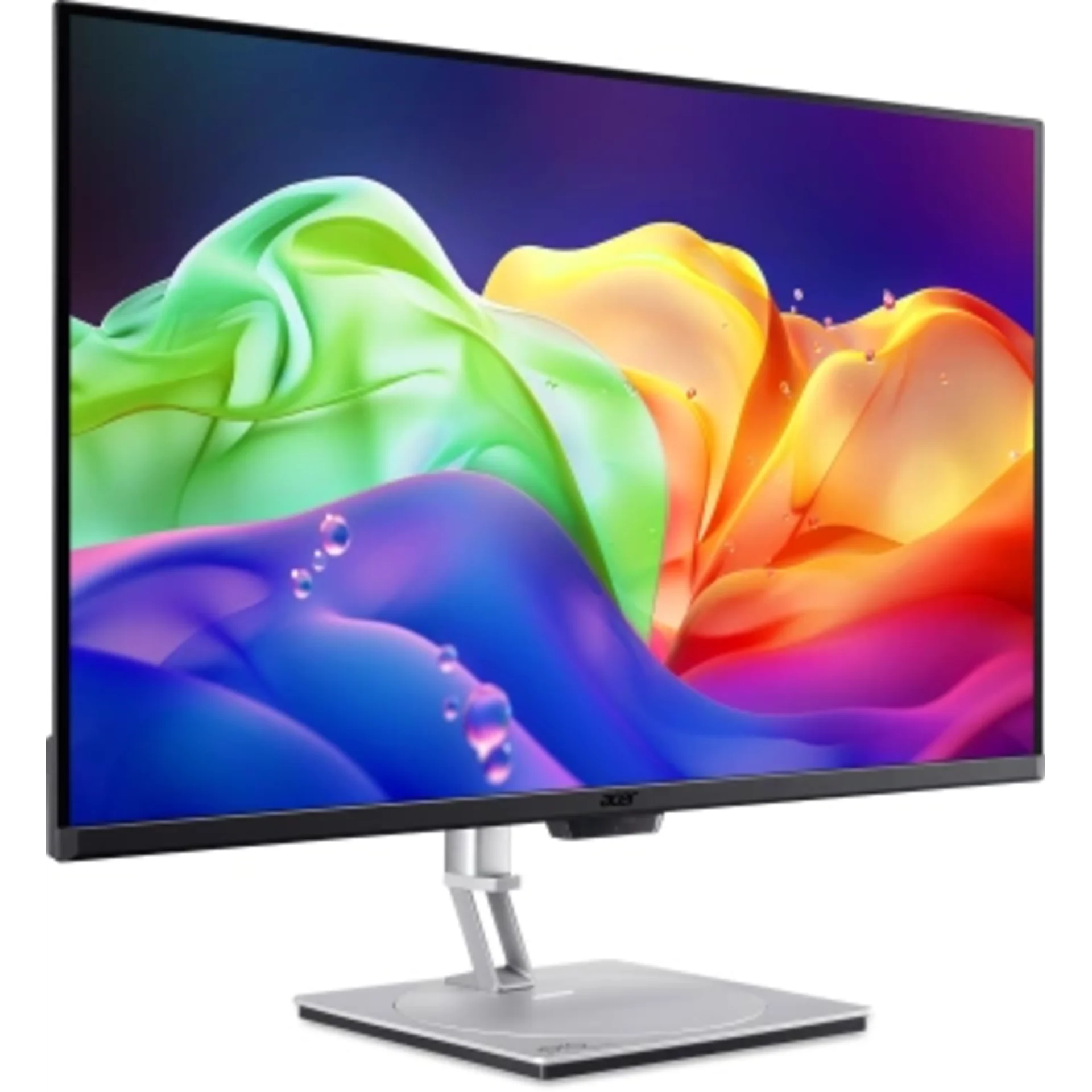 Монитор Acer 31.5" ProCreator PE320QKXsmiiphuzx серебристый QD OLED LED 0.03ms 16:9 HDMI M/M матовая